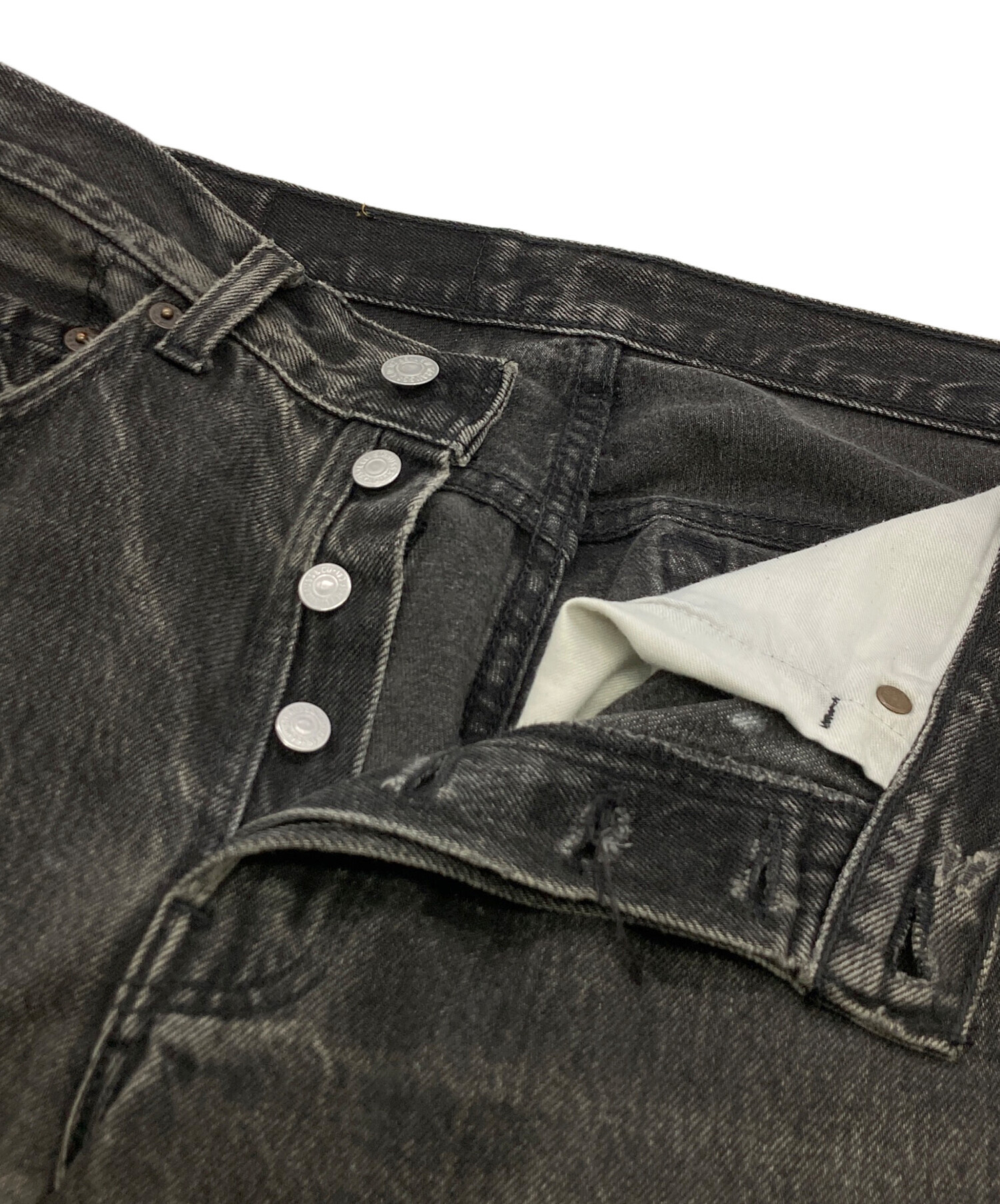 中古・古着通販】LEVI'S (リーバイス) 90s 501ブラックジーンズ