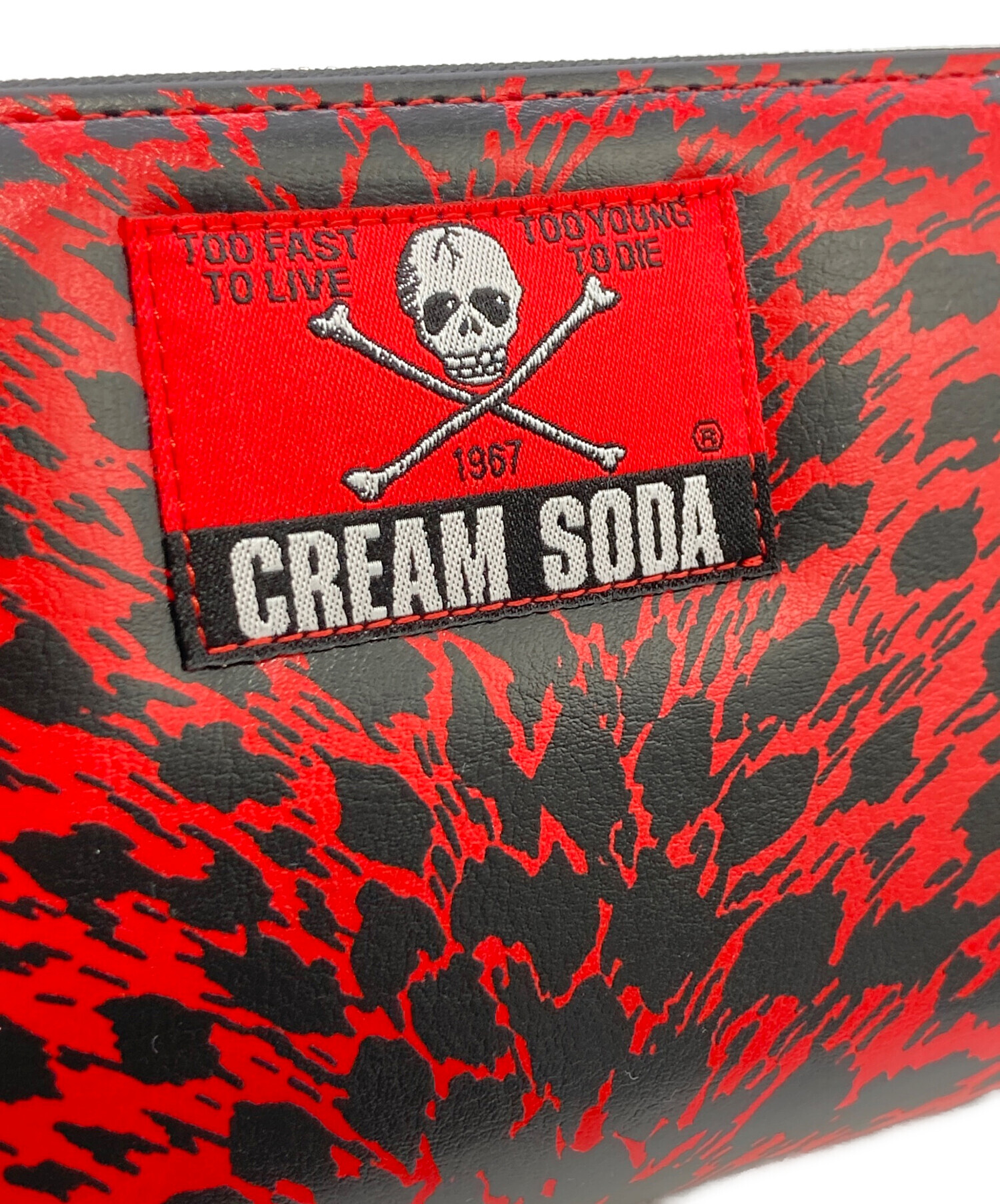 中古・古着通販】CREAM SODA (クリームソーダ) レオパード長財布