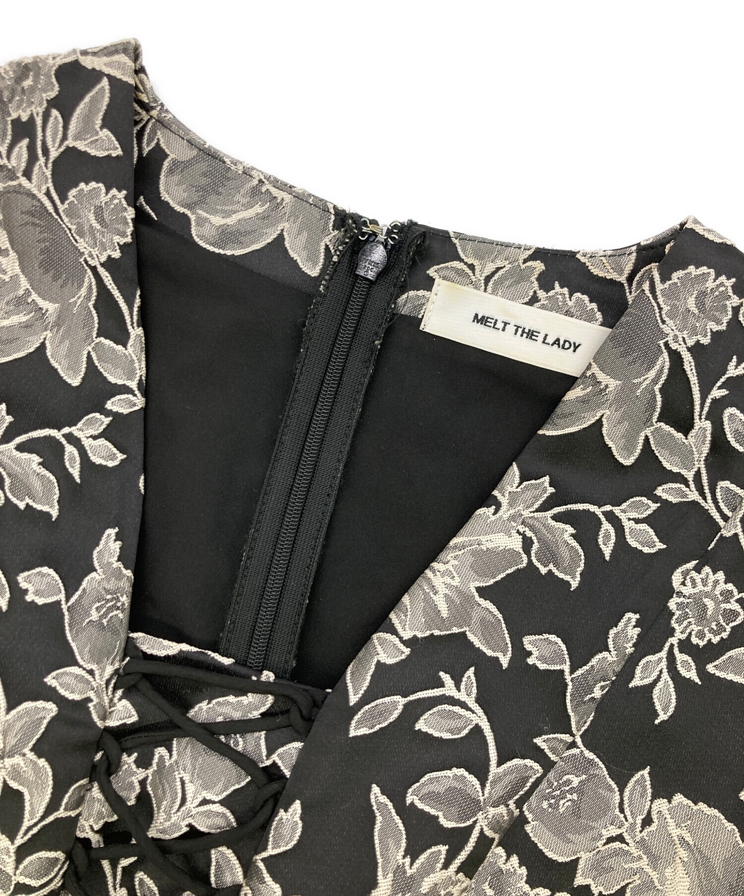 中古・古着通販】melt the lady (メルトザレディ) フラワージャガード