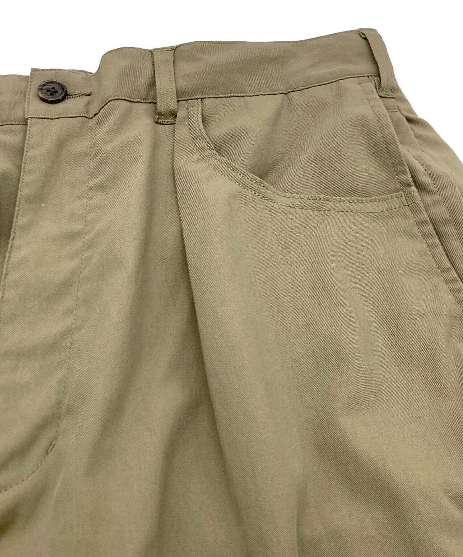 中古・古着通販】BROCHURE (ブローシュアー) 1P CHINO PANTS ベージュ