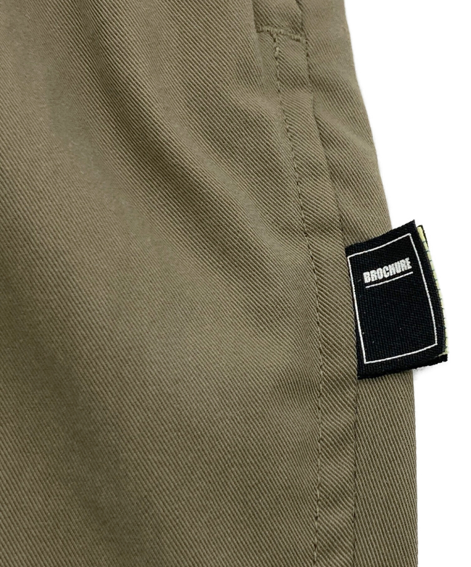 中古・古着通販】BROCHURE (ブローシュアー) 1P CHINO PANTS ベージュ