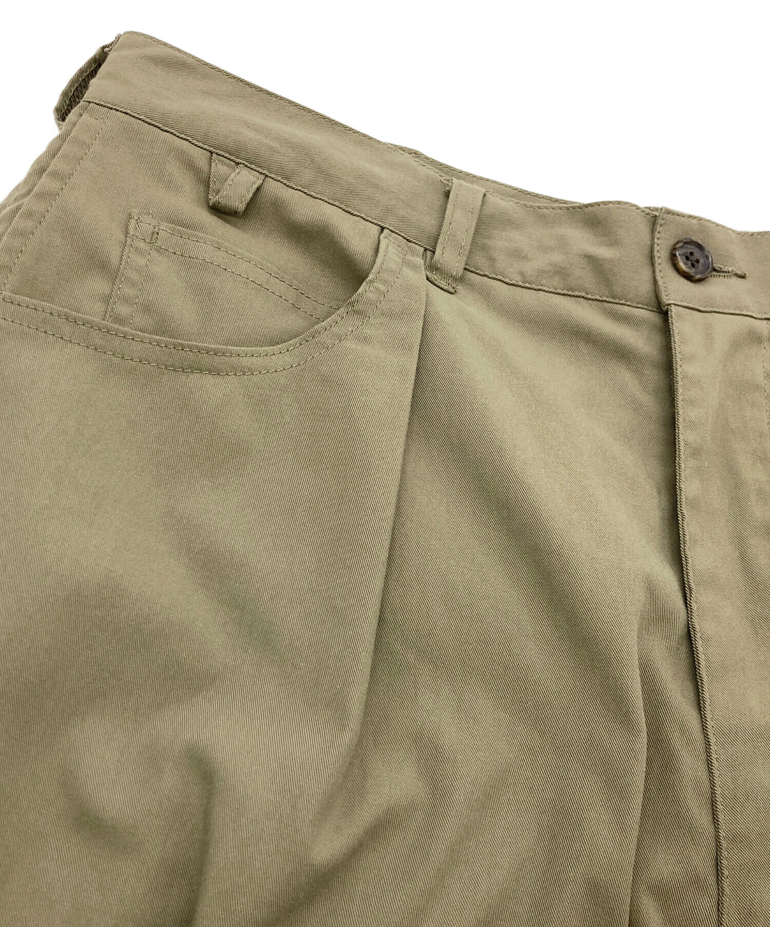 中古・古着通販】BROCHURE (ブローシュアー) 1P CHINO PANTS ベージュ