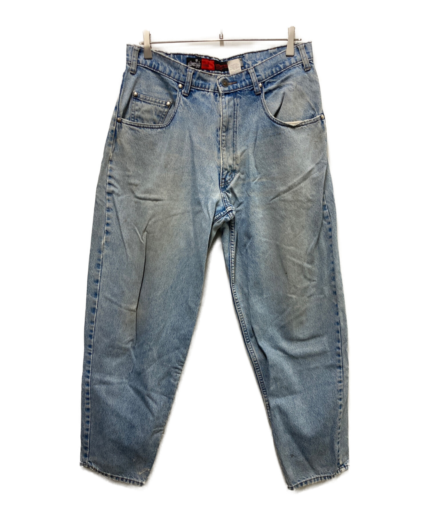 即購入可 古着 silver tab 極太デニム baggy 中古・古着通販】LEVI'S (リーバイス) SILVER TAB BAGGY デニムパンツ