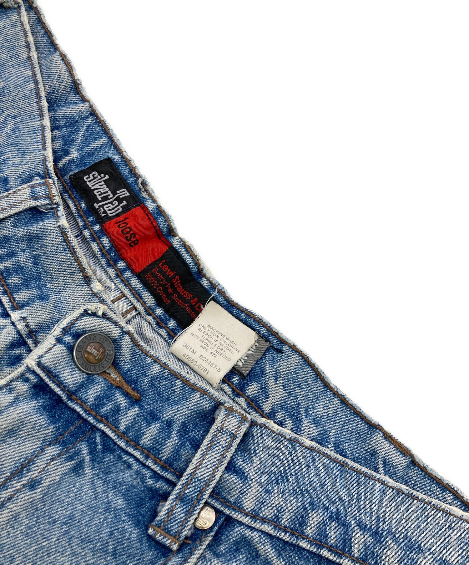 中古・古着通販】LEVI'S (リーバイス) SILVER TAB BAGGY デニムパンツ