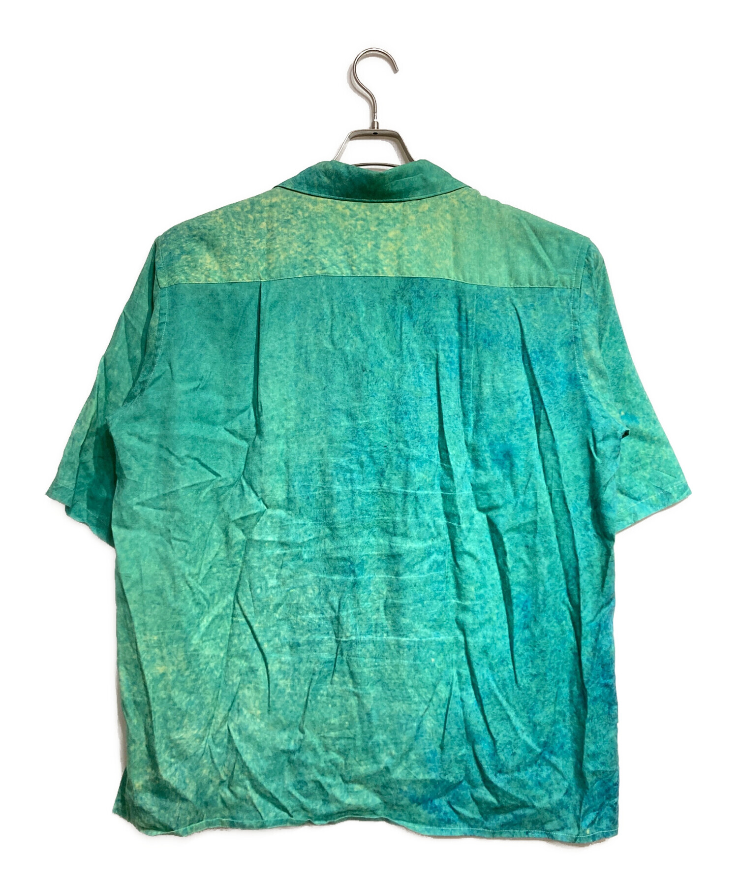中古・古着通販】YOKE (ヨーク) GRADATION PRINTED OPEN COLLAR SHIRT