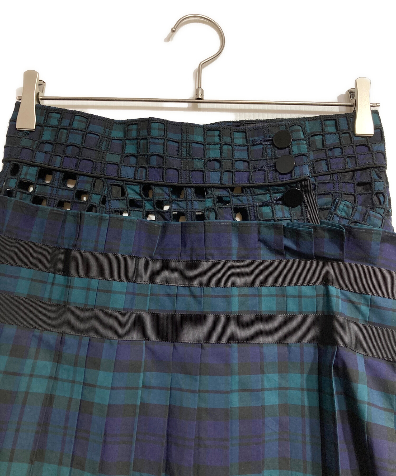 中古・古着通販】sacai (サカイ) アシンメトリーレイヤードチャック