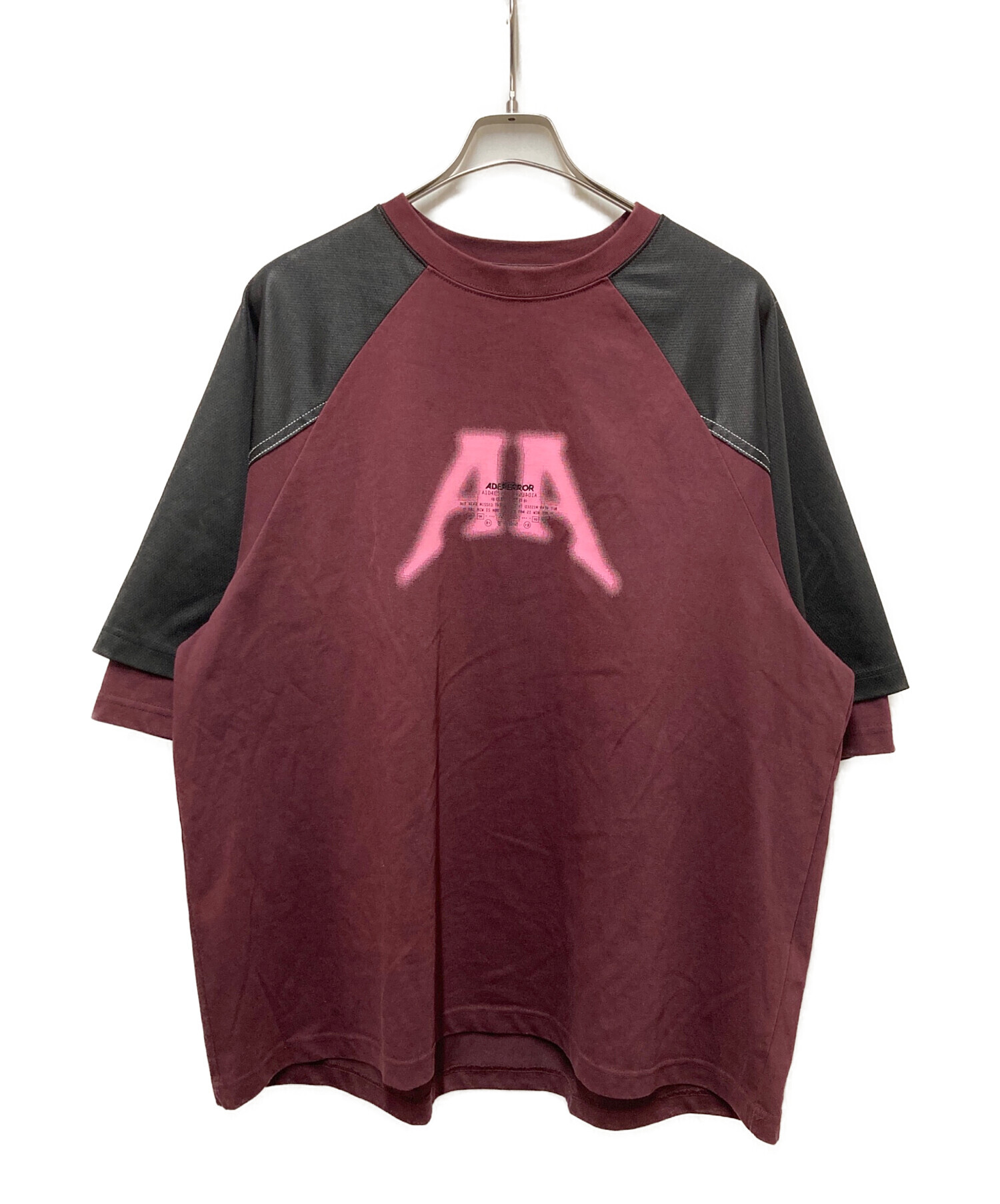 中古・古着通販】ADER error (アーダーエラー) Nolc logo reglan t