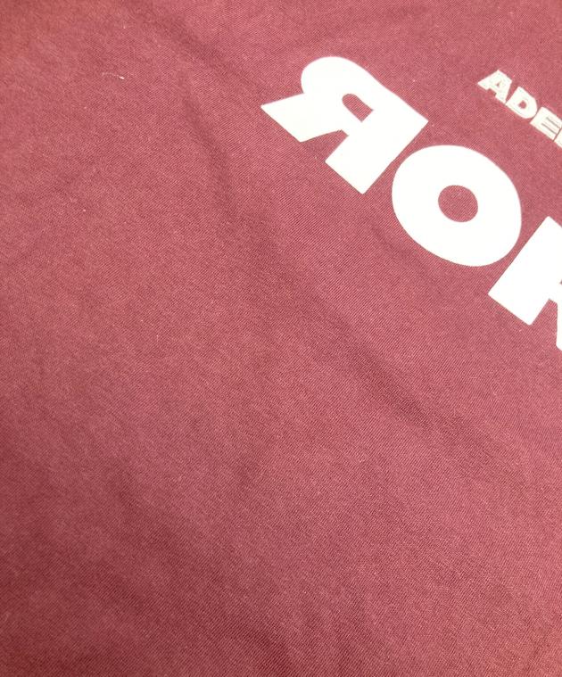 中古・古着通販 ADER error アーダーエラー Nolc logo reglan t-shirt ボルドー サイズ SIZE XL ブランド・古着通販 トレファク公式 TREFAC FASHION スマホサイト