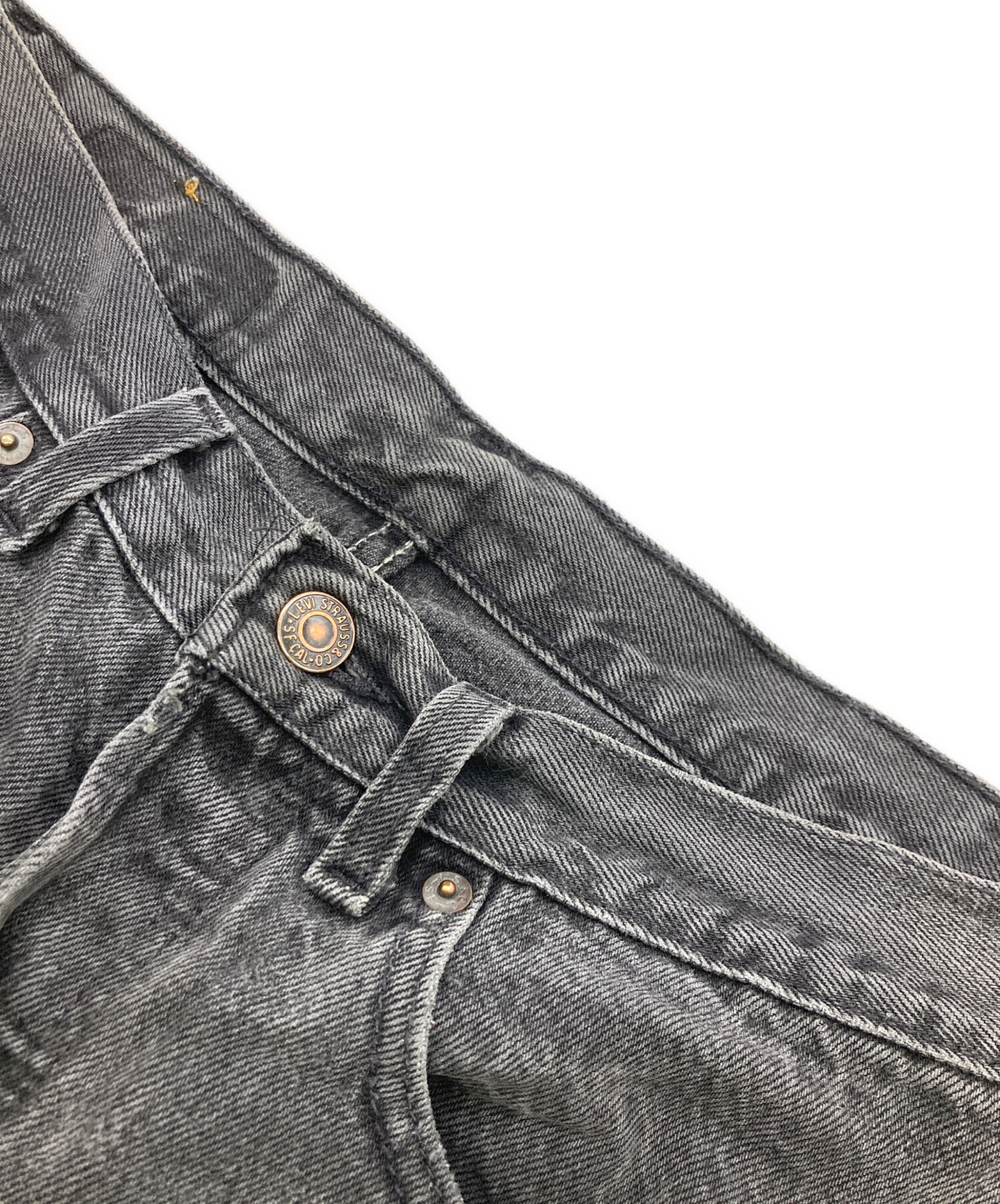 中古・古着通販】LEVI'S (リーバイス) 90s 501ブラックデニムパンツ