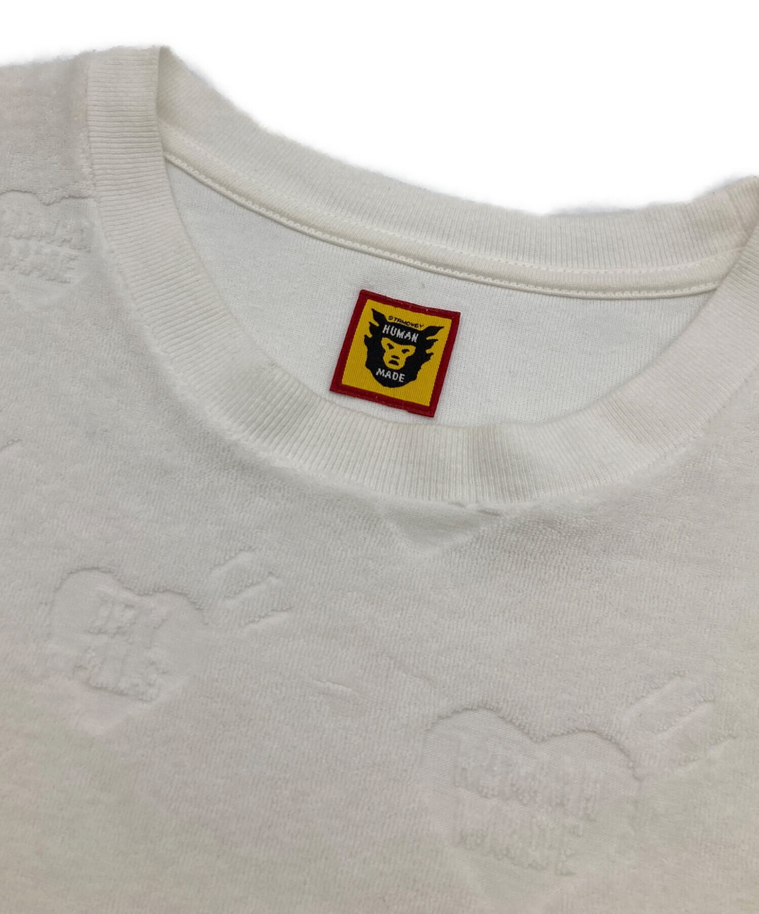 中古・古着通販】HUMAN MADE (ヒューマンメイド) エンボスロゴTシャツ