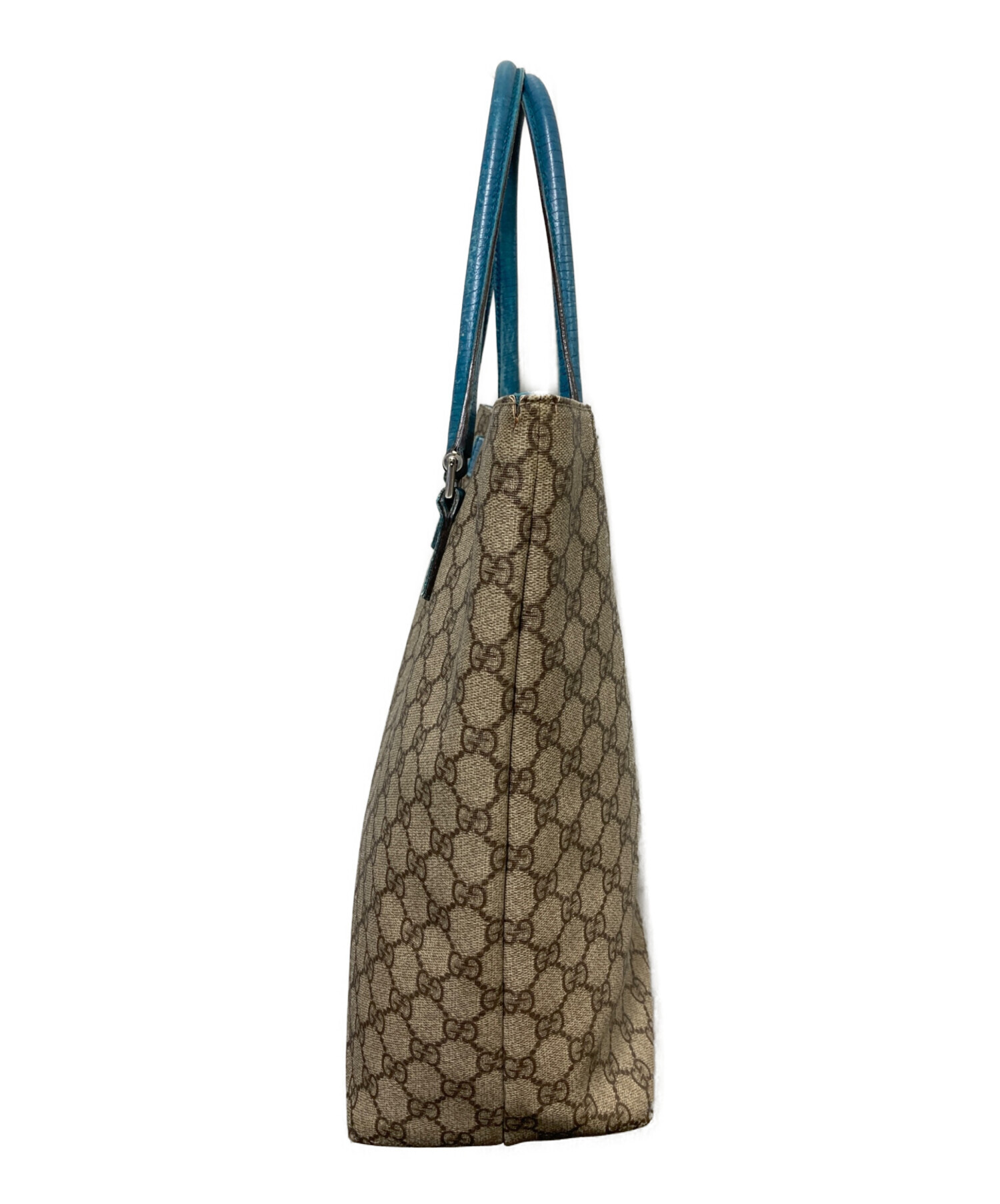 Gucci GGパターン トートバッグ　コーティングキャンバス素材 中古・古着通販】GUCCI (グッチ) GG柄 コーティングキャンバストート
