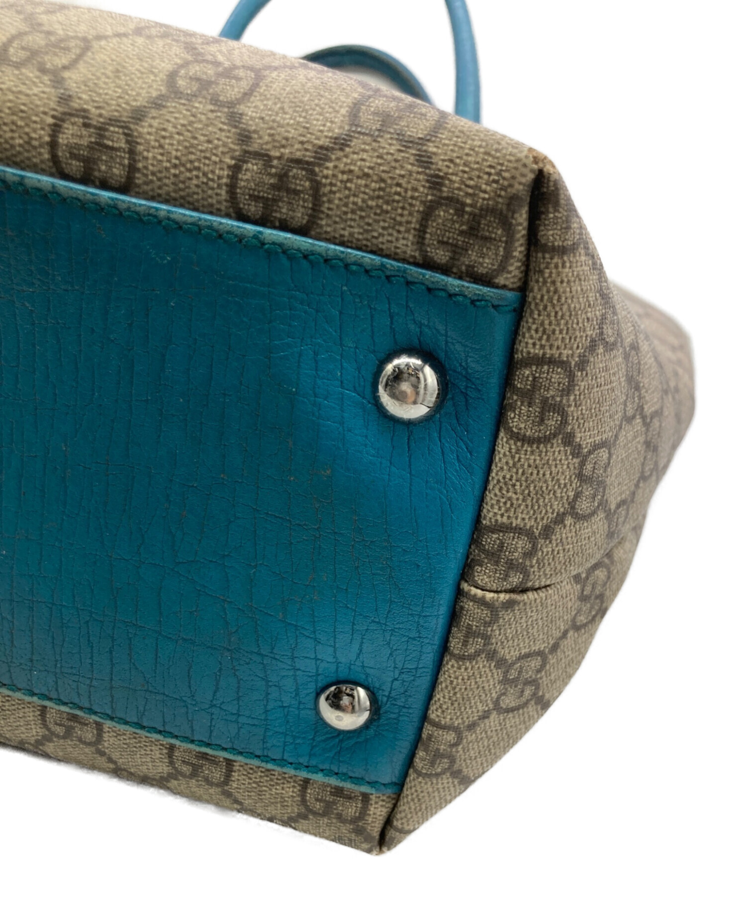 中古・古着通販】GUCCI (グッチ) GG柄 コーティングキャンバストート