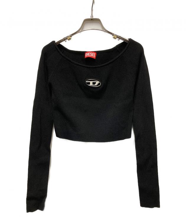 中古・古着通販】DIESEL (ディーゼル) M-VERA-LS メタルロゴリブニット
