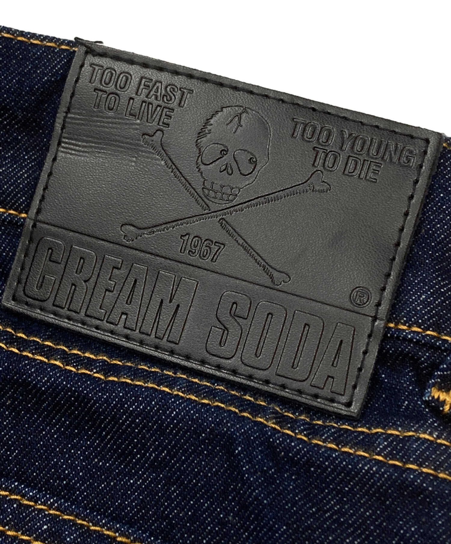 中古・古着通販】CREAM SODA (クリームソーダ) DENIM PANTS/デニム