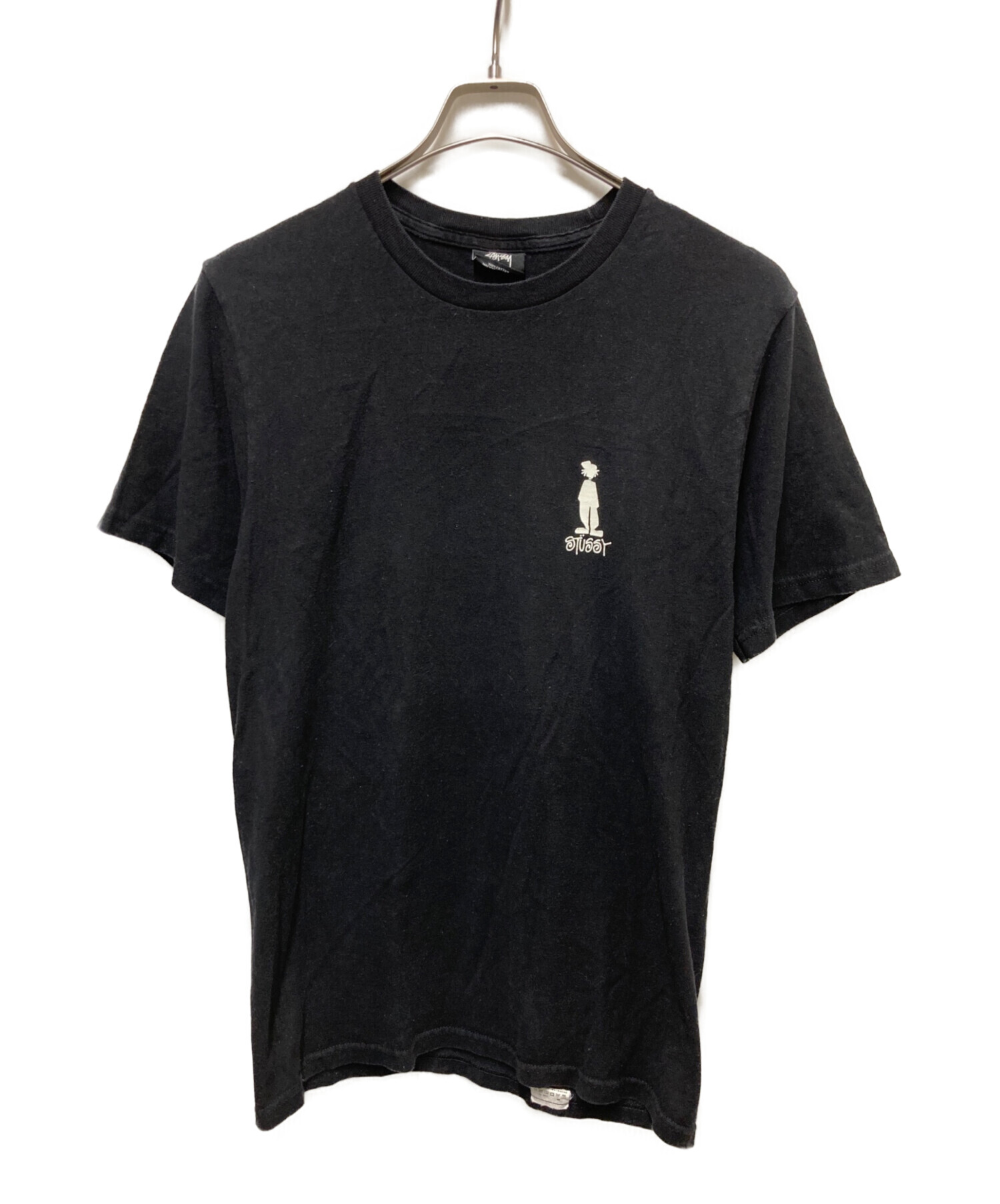 中古・古着通販】stussy (ステューシー) シャドーマンTシャツ ブラック