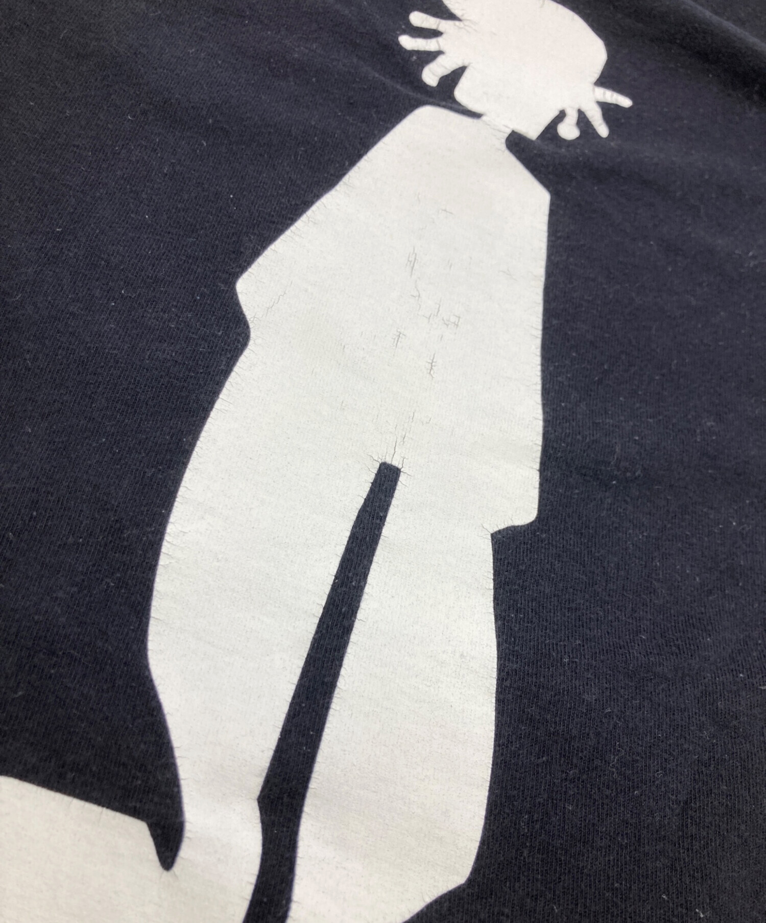 中古・古着通販】stussy (ステューシー) シャドーマンTシャツ ブラック