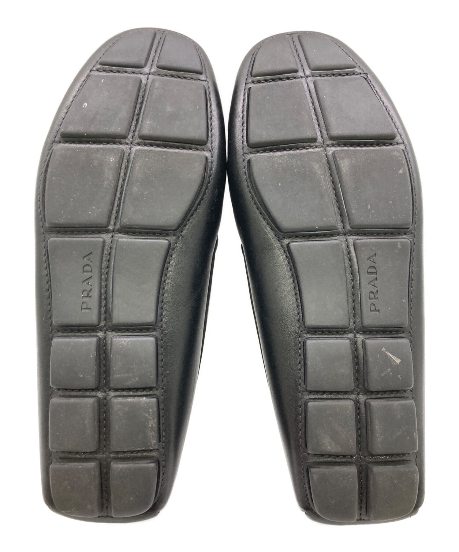 OLD Archive PRADA ドライビングシューズ 中古・古着通販】PRADA (プラダ) ドライビングシューズ ブラック