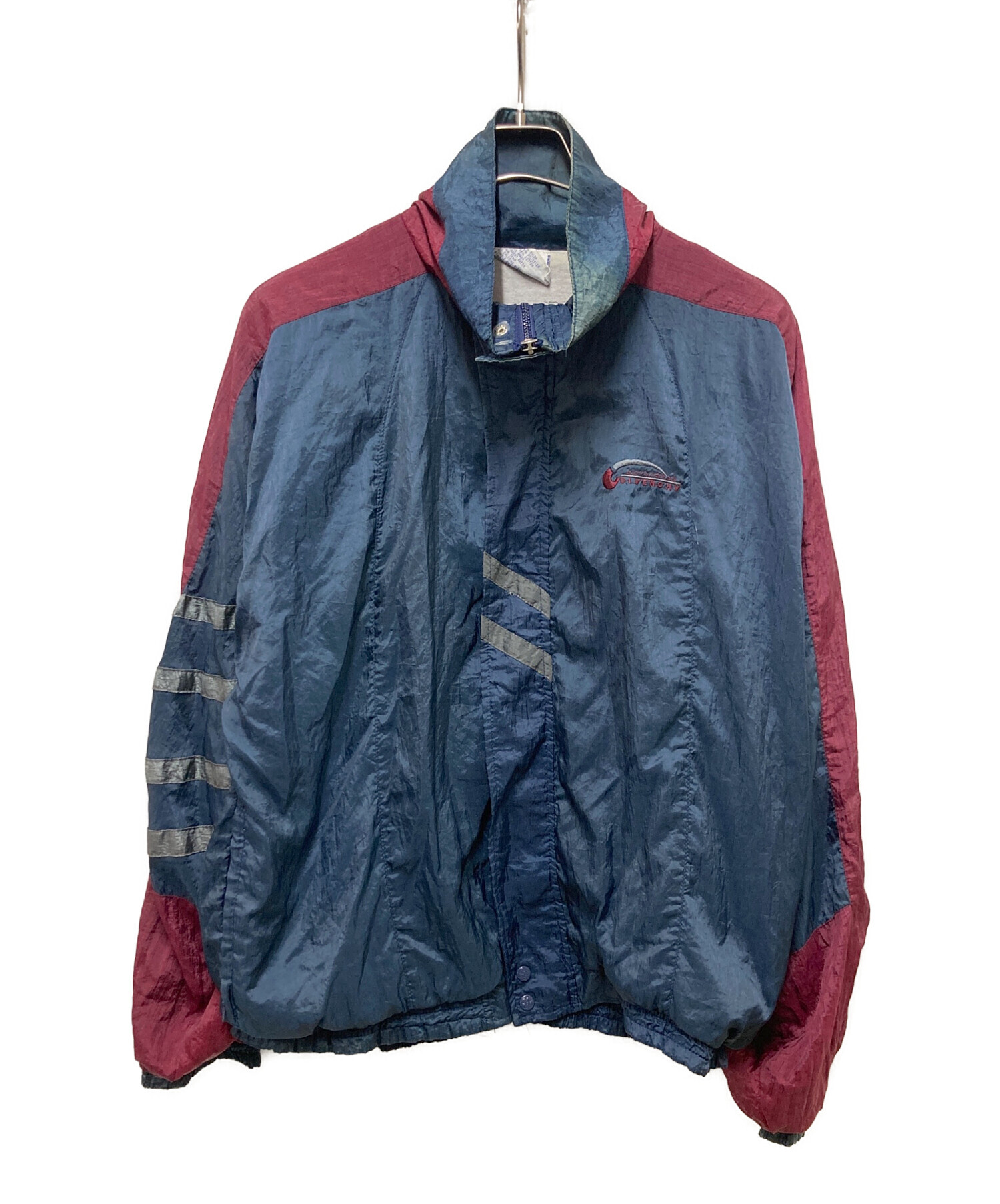 ジバンシーGivenchy ナイロンジャケット XL ネイビー/ホワイト 古着 中古・古着通販】GIVENCHY ACTIVEWEAR (ジバンシー アクティブウェア