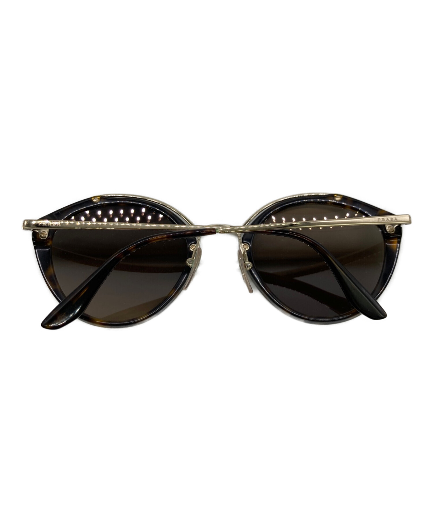 PRADA サングラス ブラウン キャットアイ 中古・古着通販】PRADA (プラダ) キャットアイサングラス ブラウン