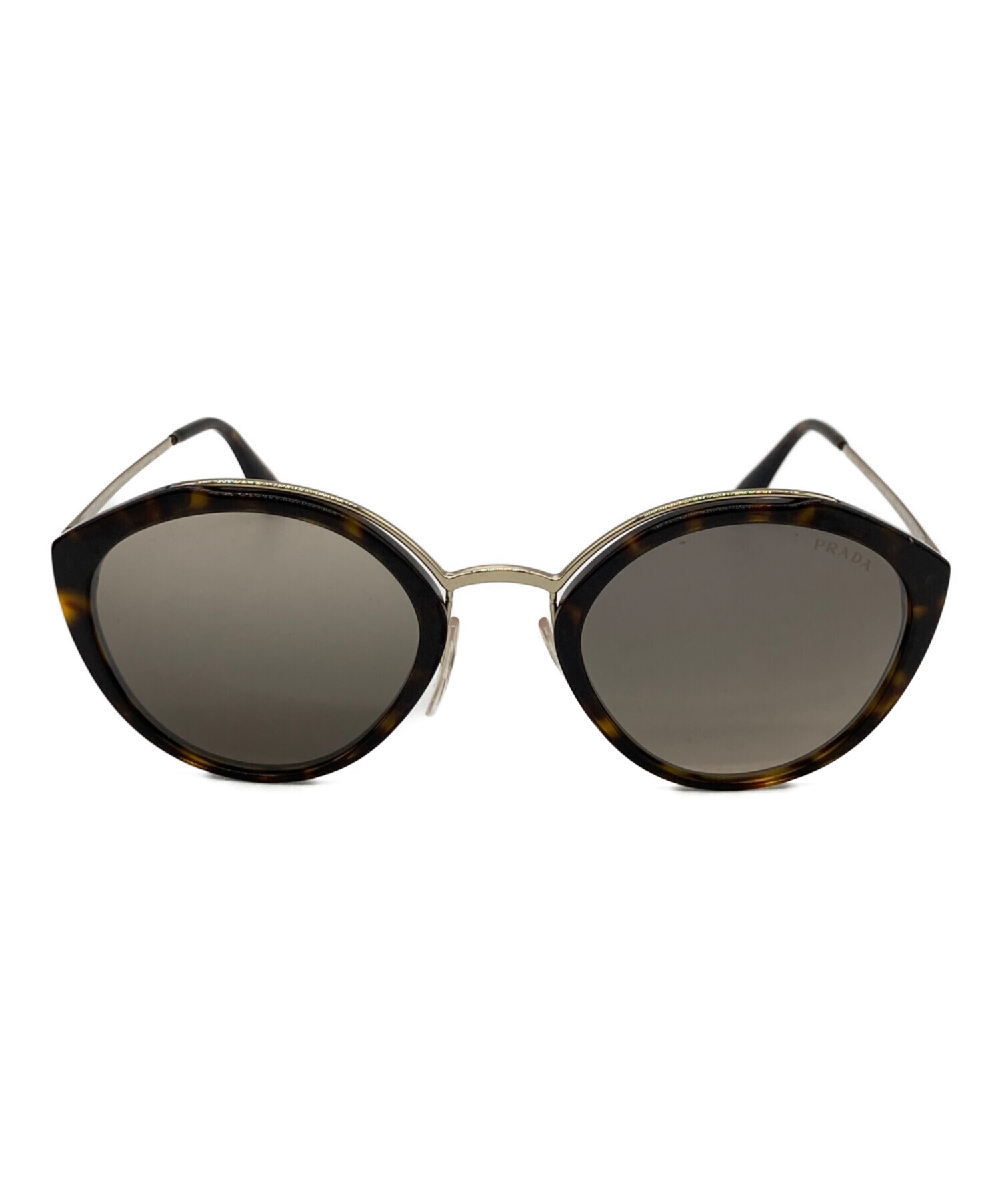中古・古着通販】PRADA (プラダ) キャットアイサングラス ブラウン