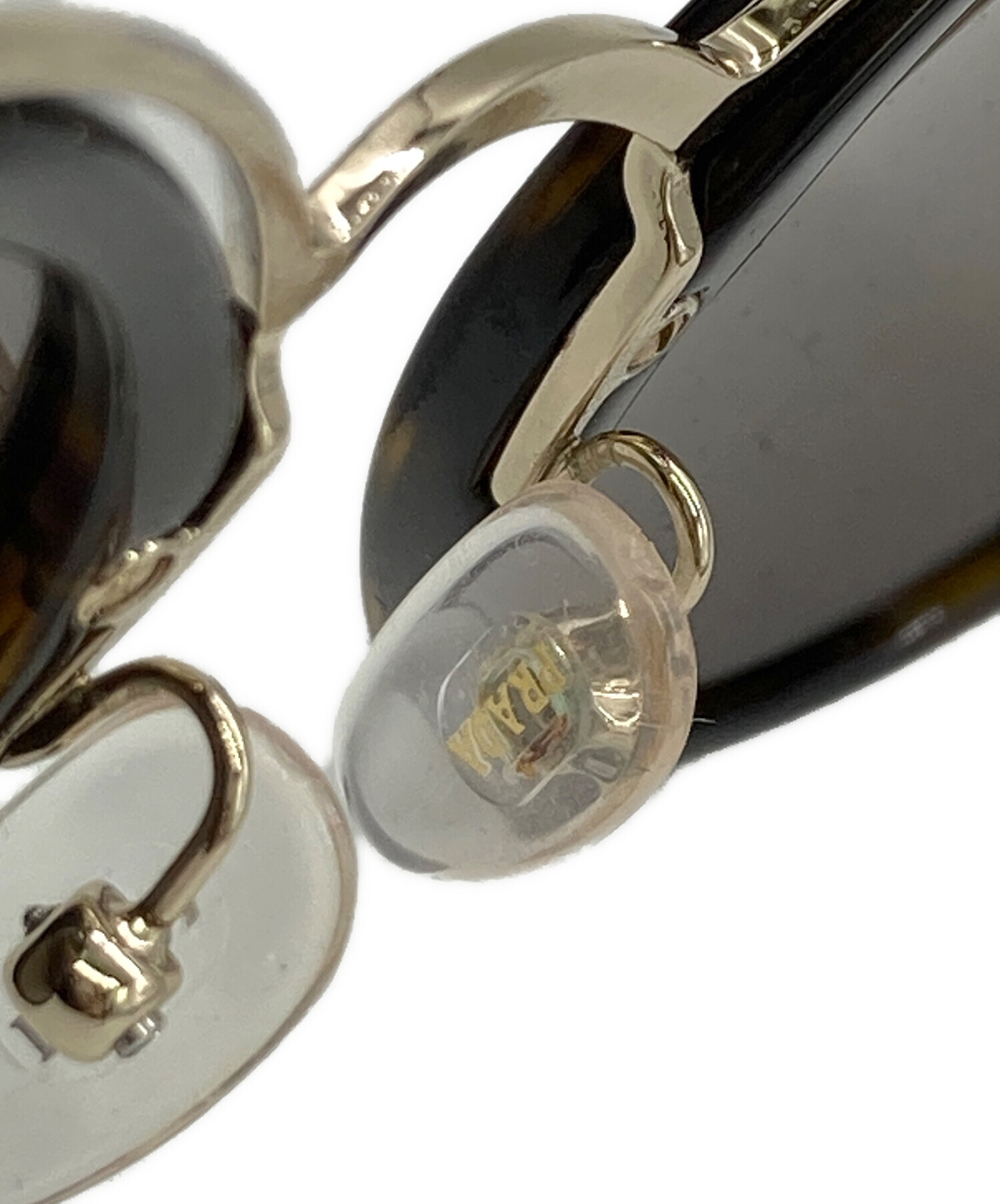中古・古着通販】PRADA (プラダ) キャットアイサングラス ブラウン
