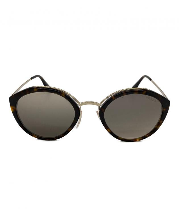 中古・古着通販】PRADA (プラダ) キャットアイサングラス ブラウン