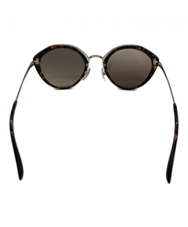 中古・古着通販】PRADA (プラダ) キャットアイサングラス ブラウン