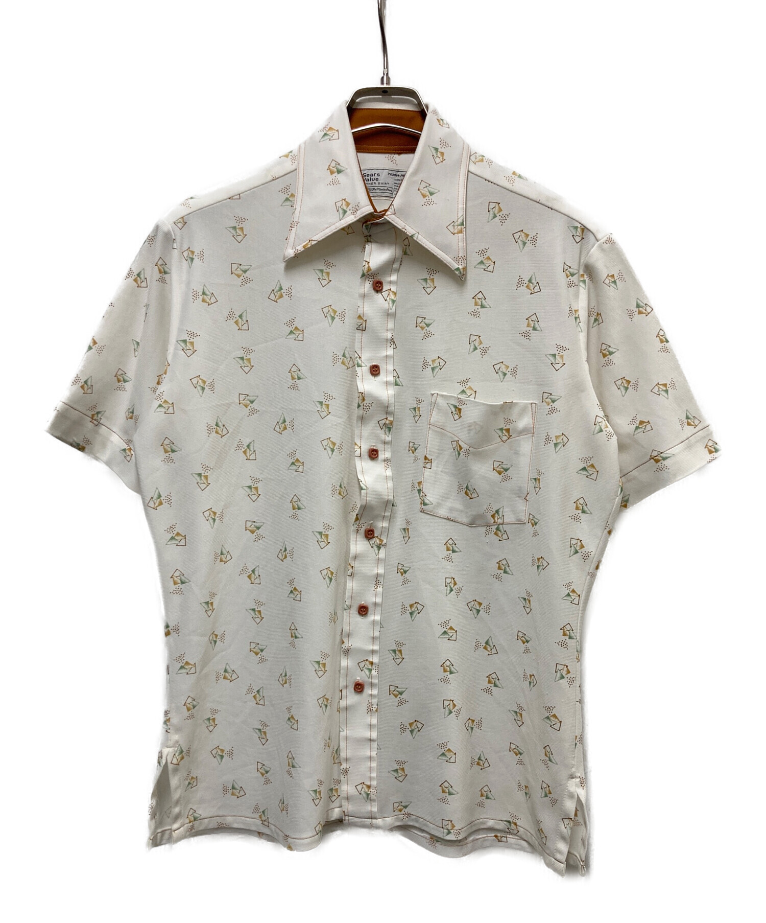 中古・古着通販】Sears (シアーズ) 70s アトミックデザインシャツ