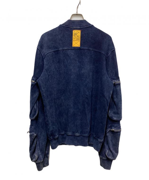 中古・古着通販】DIESEL (ディーゼル) S-GINNET リブジップアップ 