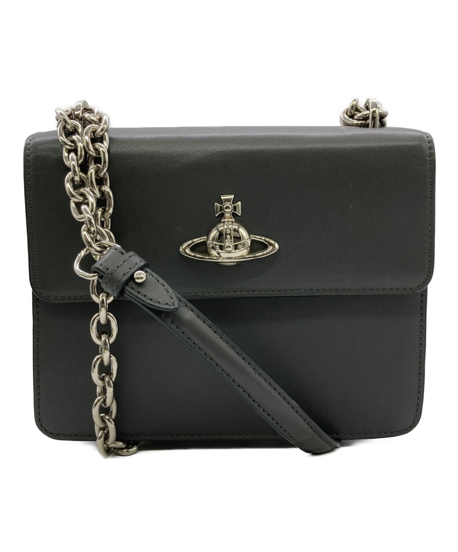 Vivienne westwood 2way オーブ ショルダーバッグ ロゴ 中古・古着通販】Vivienne Westwood (ヴィヴィアンウエストウッド