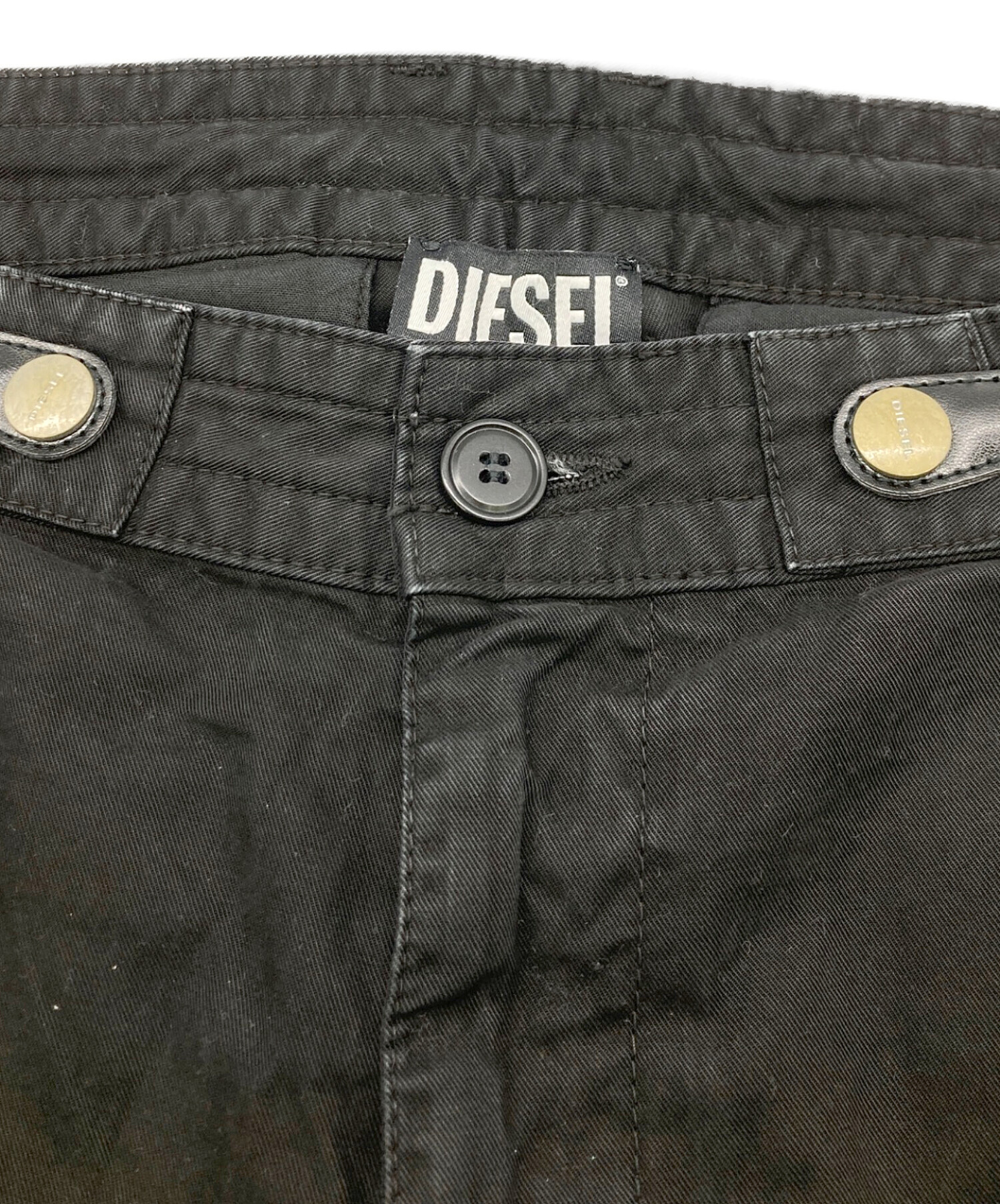 中古・古着通販】DIESEL (ディーゼル) P-JOFFEカーゴパンツ ブラック 