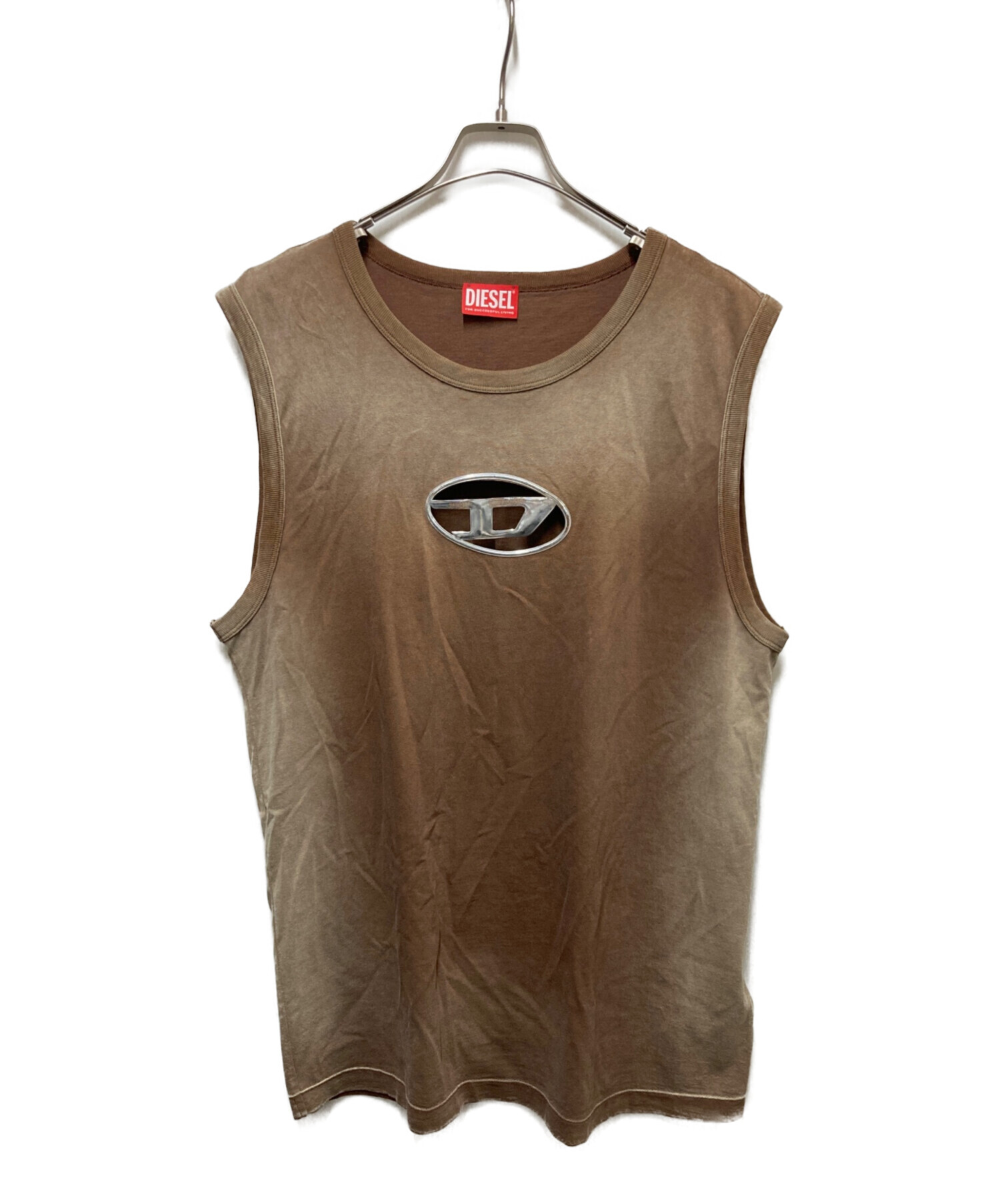 中古・古着通販】DIESEL (ディーゼル) T-BRICO Dロゴノースリーブ 