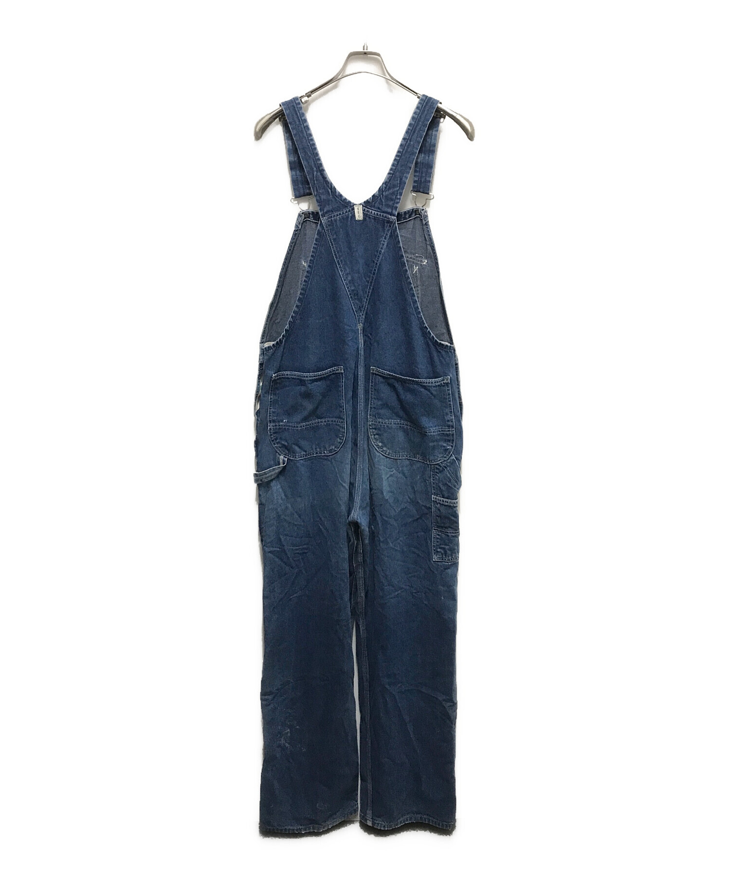 中古・古着通販】KEY (キー) 70s‐80s デニムオーバーオール インディゴ