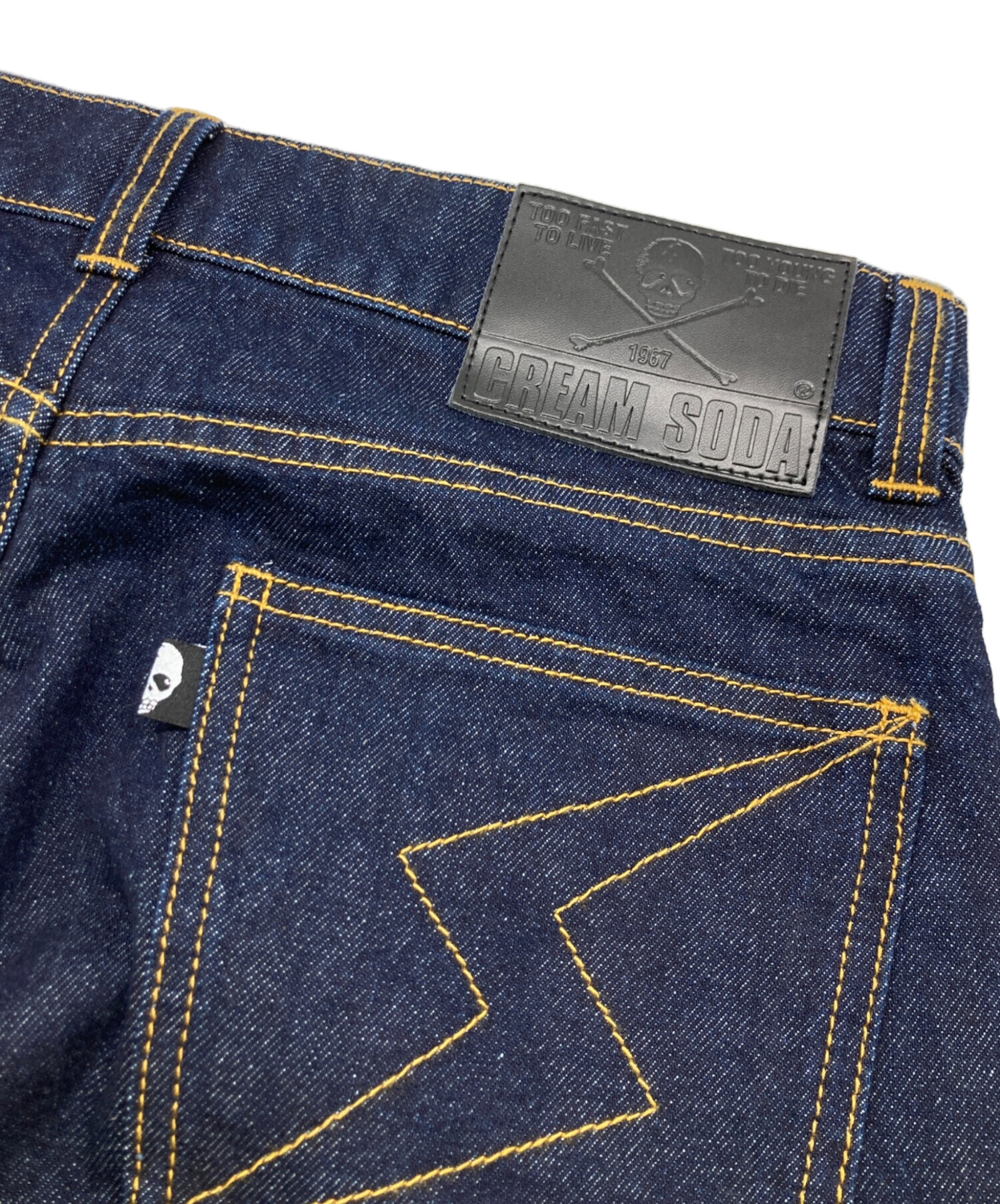 中古・古着通販】CREAM SODA (クリームソーダ) CS DENIM PANTS