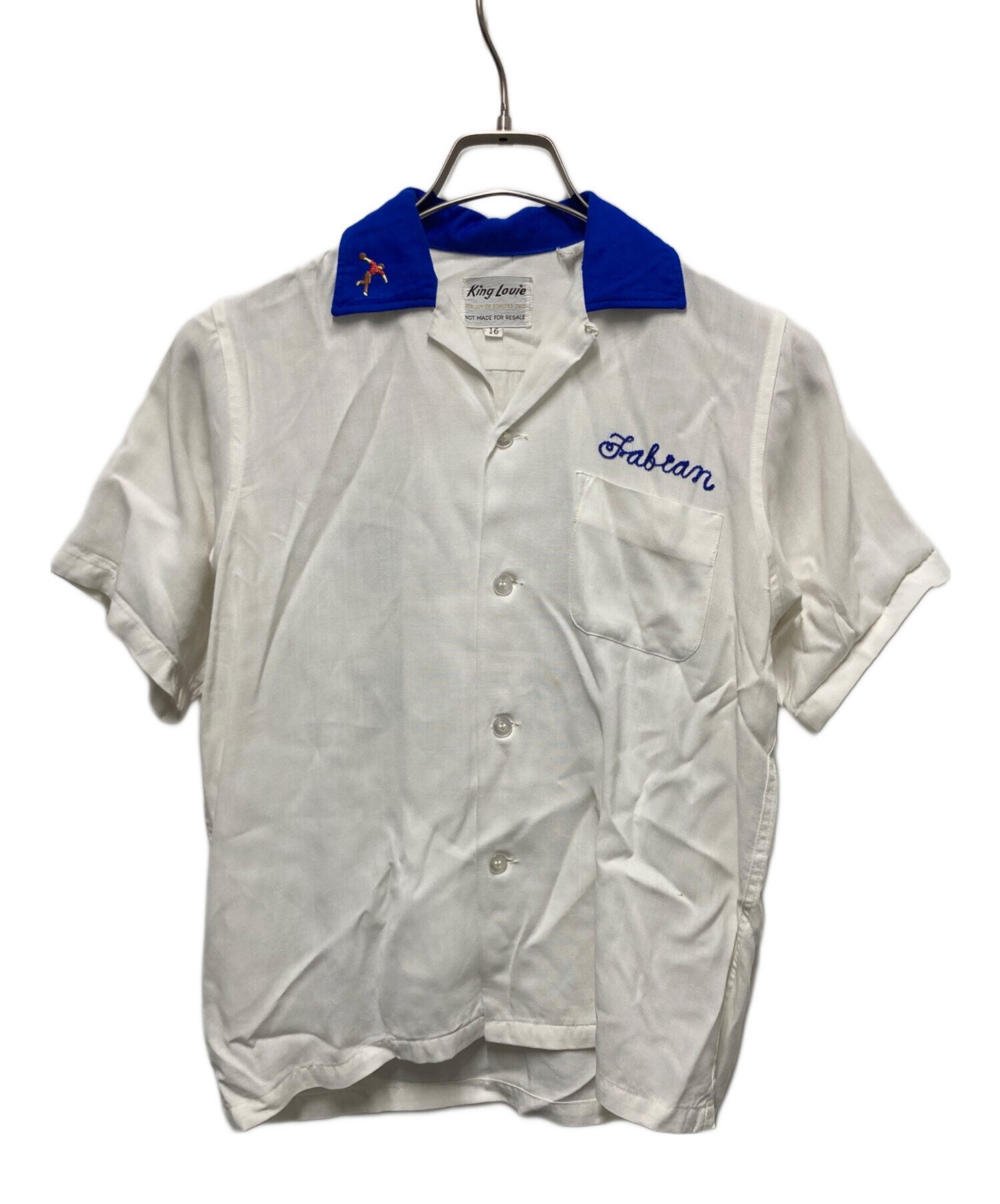 50s-60s King Louie ボーリングシャツ フロッキープリント 中古・古着通販】KING LOUIE (キングルイ) フロッキープリント