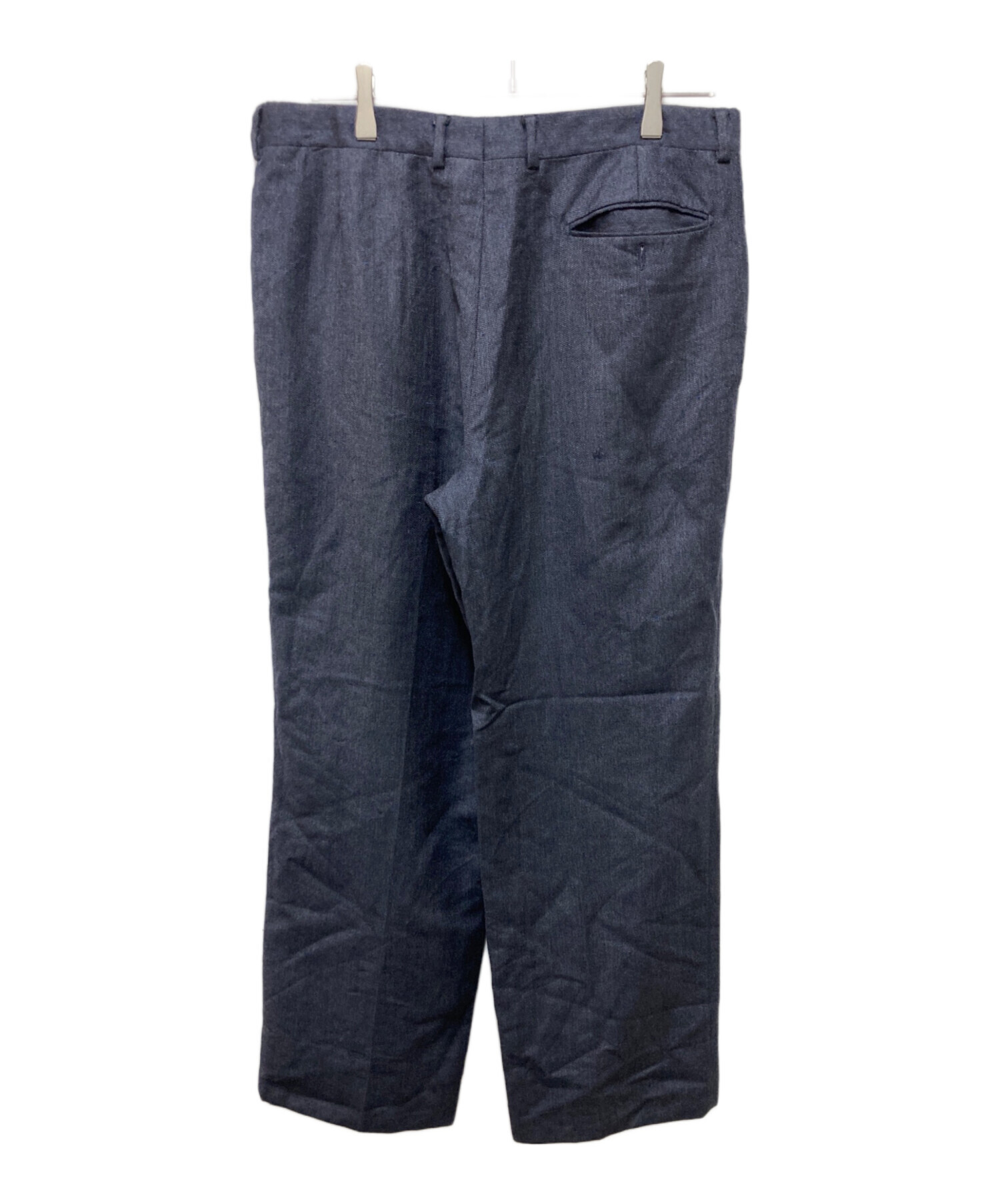 GIVENCHYサルエルウールスラックス44 リカルドティッシ期 中古・古着通販】GIVENCHY (ジバンシィ) ツータックスラックス