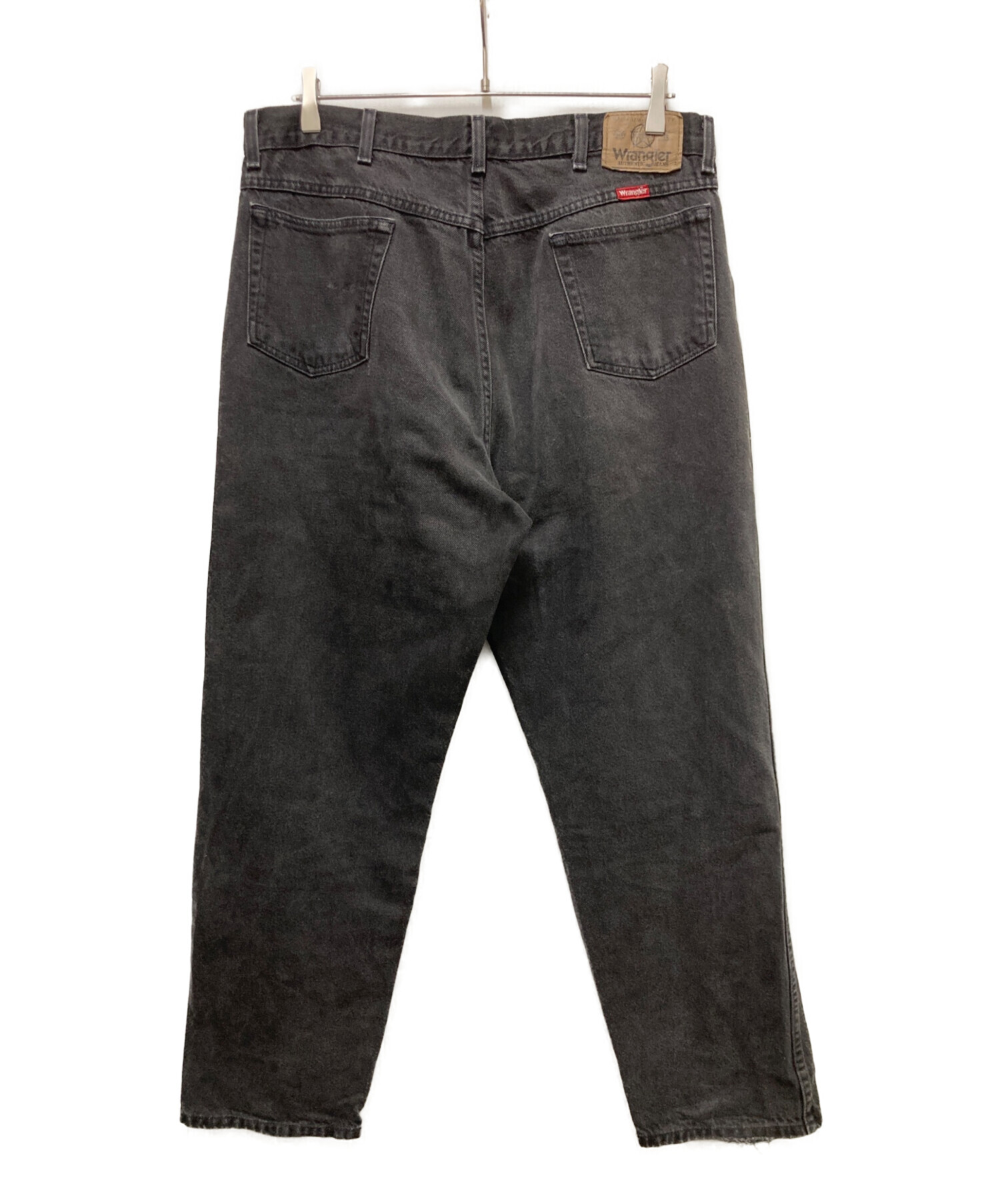 □古着 Wrangler ラングラー ブラックジーンズ デニムパンツ SLIM FIT 