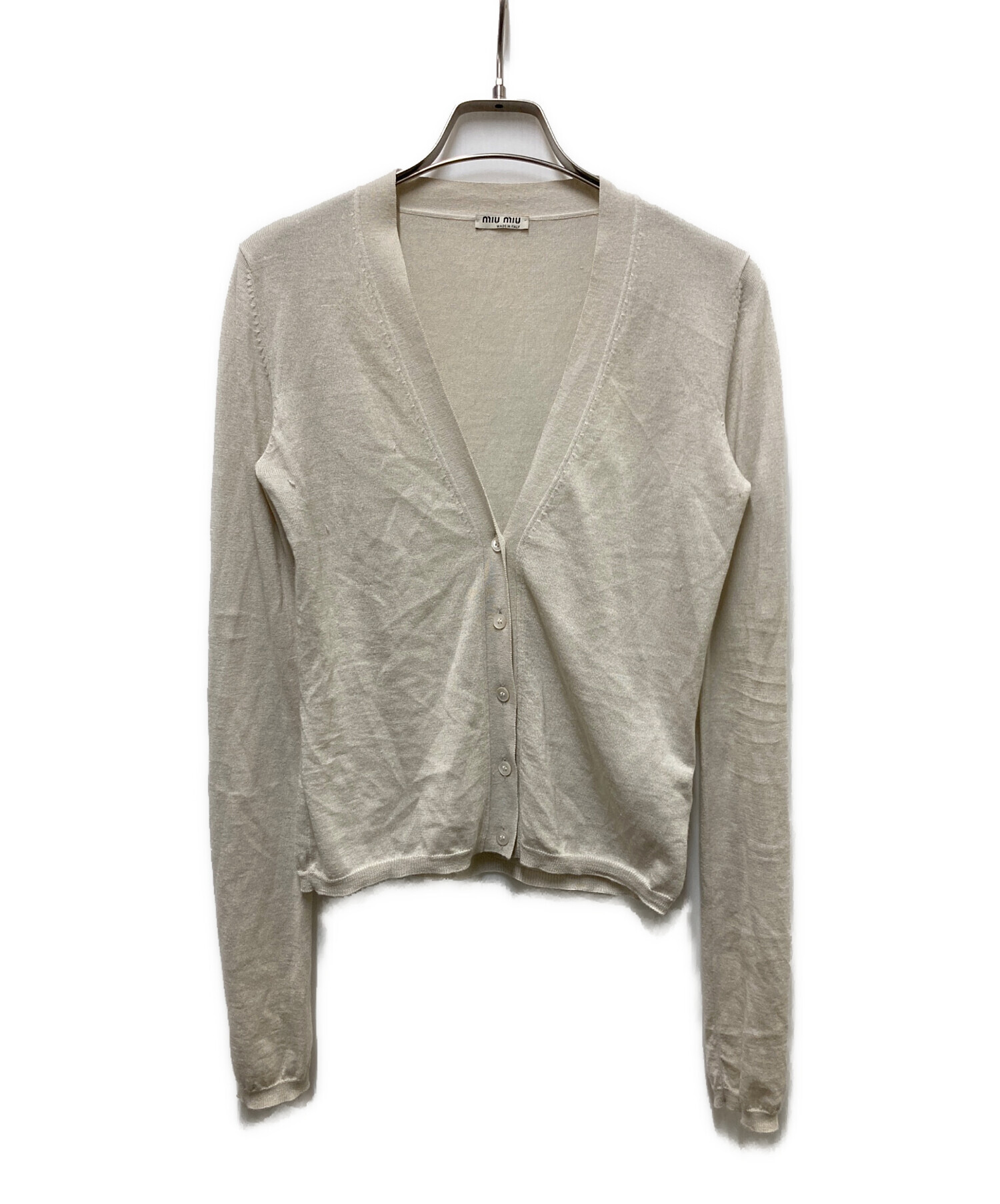 中古・古着通販】MIU MIU (ミュウミュウ) カシミヤブレンド 