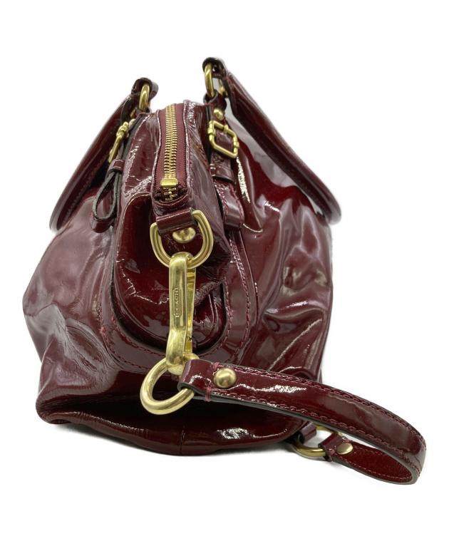 COACH コーチ パテント マディソン 2way バッグ y2k 00s 中古・古着通販】COACH (コーチ) マディソン ソフィア パテント2way