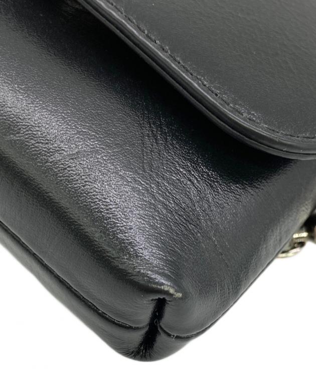 中古・古着通販】YENN (イエン) CHAIN BELT POUCH ブラック｜ブランド