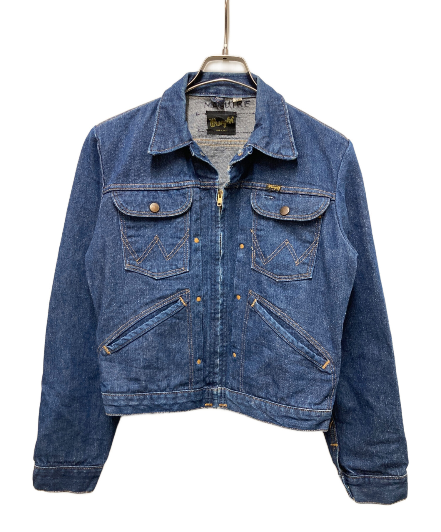 中古・古着通販】Wrangler (ラングラー) 24MJZ デニムジャケット