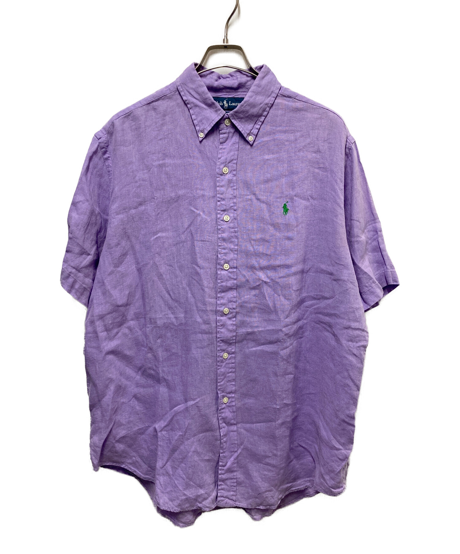 イタリア製 Ralph Lauren パープルレーベル リネンシャツ 中古・古着通販】RALPH LAUREN (ラルフローレン) リネンシャツ