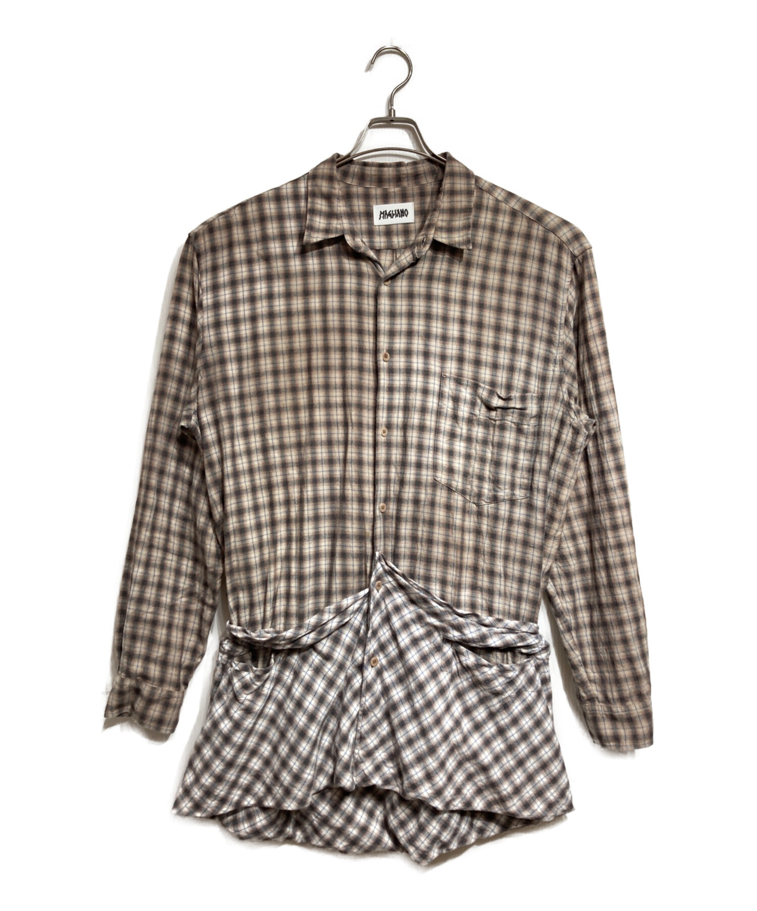 中古・古着通販】MAGLIANO (マリアーノ) ドッキングシャツ/Docking