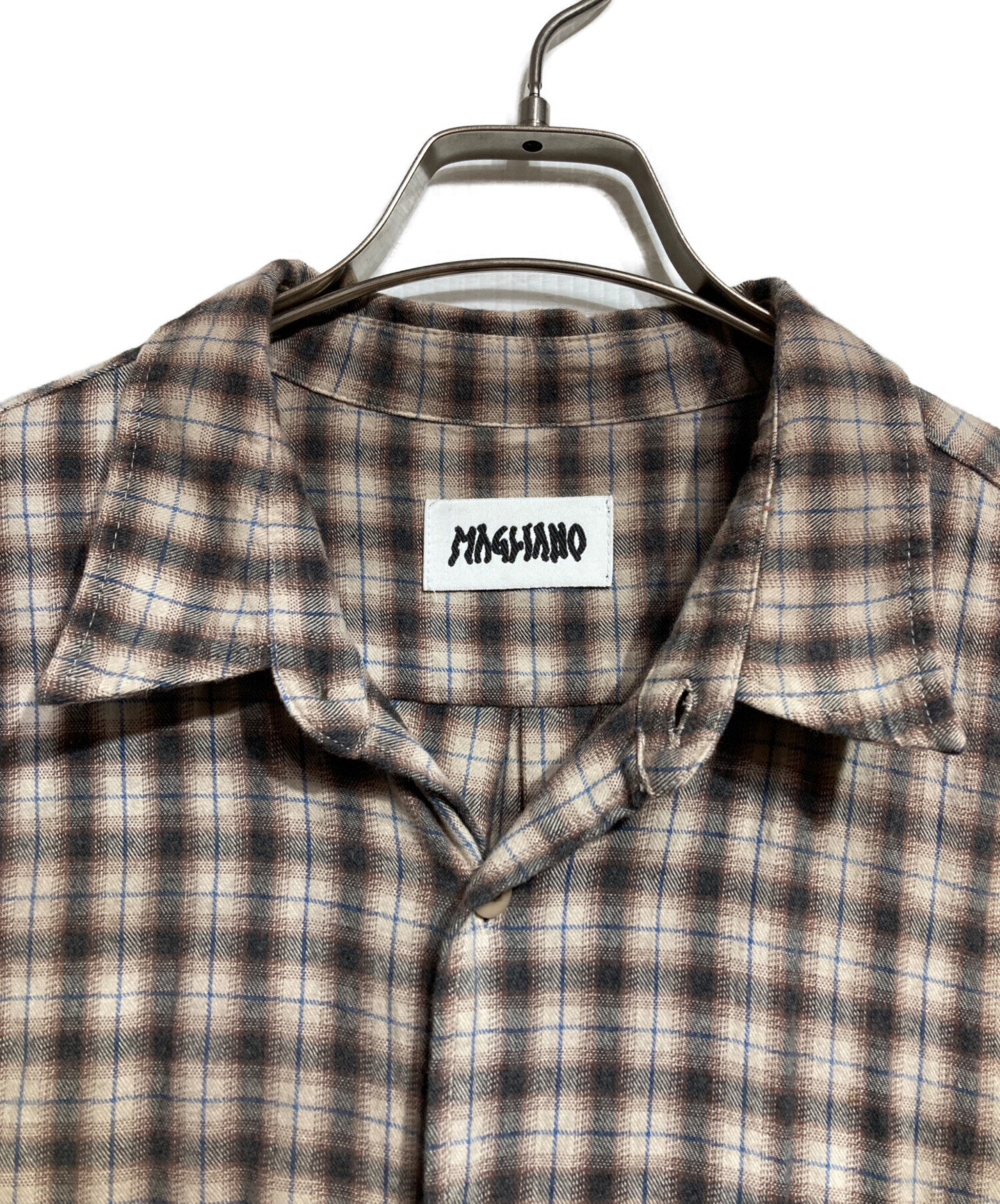 中古・古着通販】MAGLIANO (マリアーノ) ドッキングシャツ/Docking