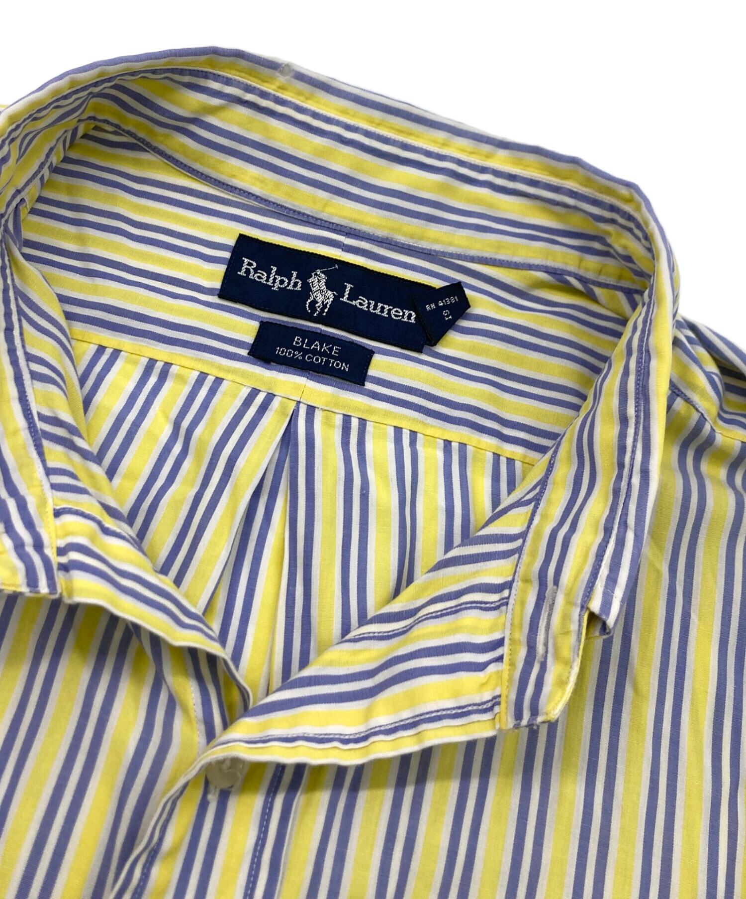 中古・古着通販】RALPH LAUREN (ラルフローレン) ストライプシャツ 