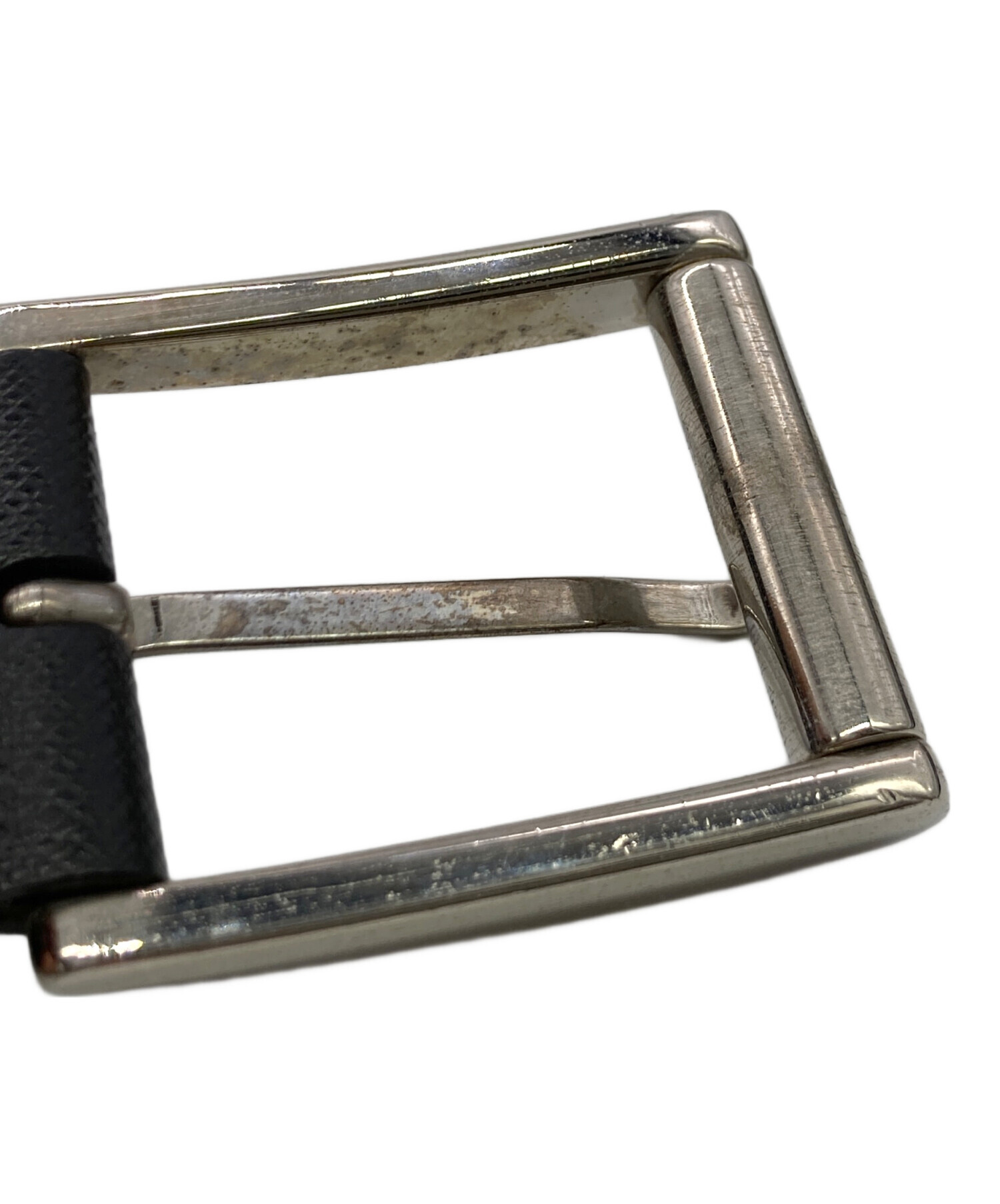 中古・古着通販】PRADA (プラダ) レザーベルト ブラック｜ブランド