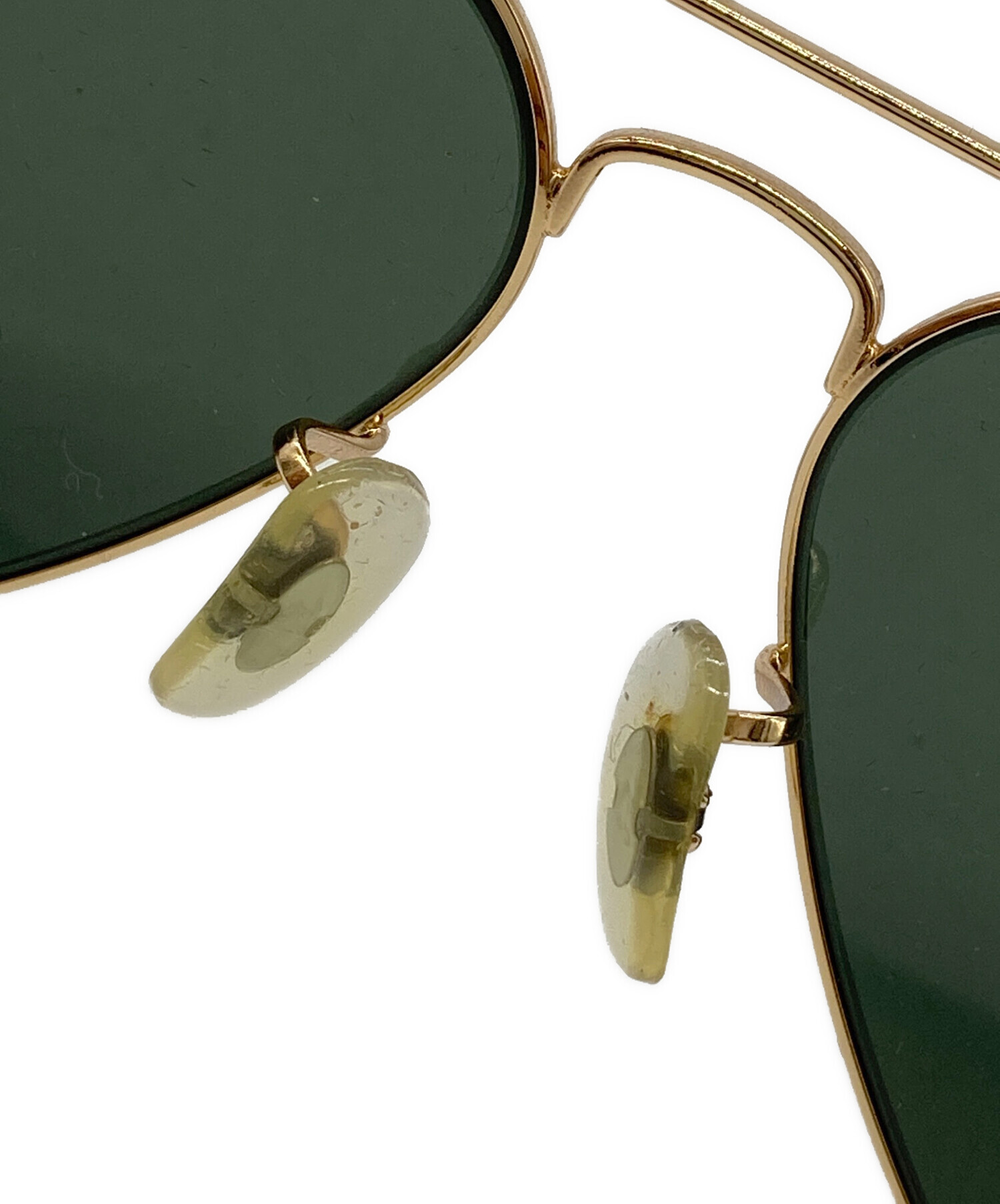 中古・古着通販】RAY-BAN (レイバン) サングラス ゴールド サイズ:58