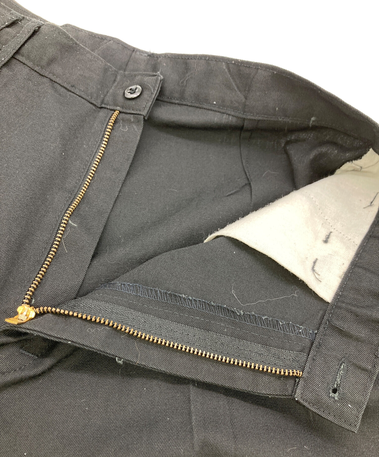 中古・古着通販】Dickies (ディッキーズ) 80s2タックパンツ ブラック