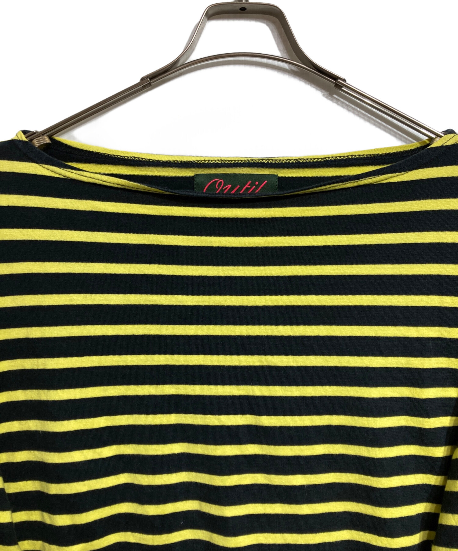 中古・古着通販】OUTIL (ウティ) バスクシャツ/Basque shirt イエロー