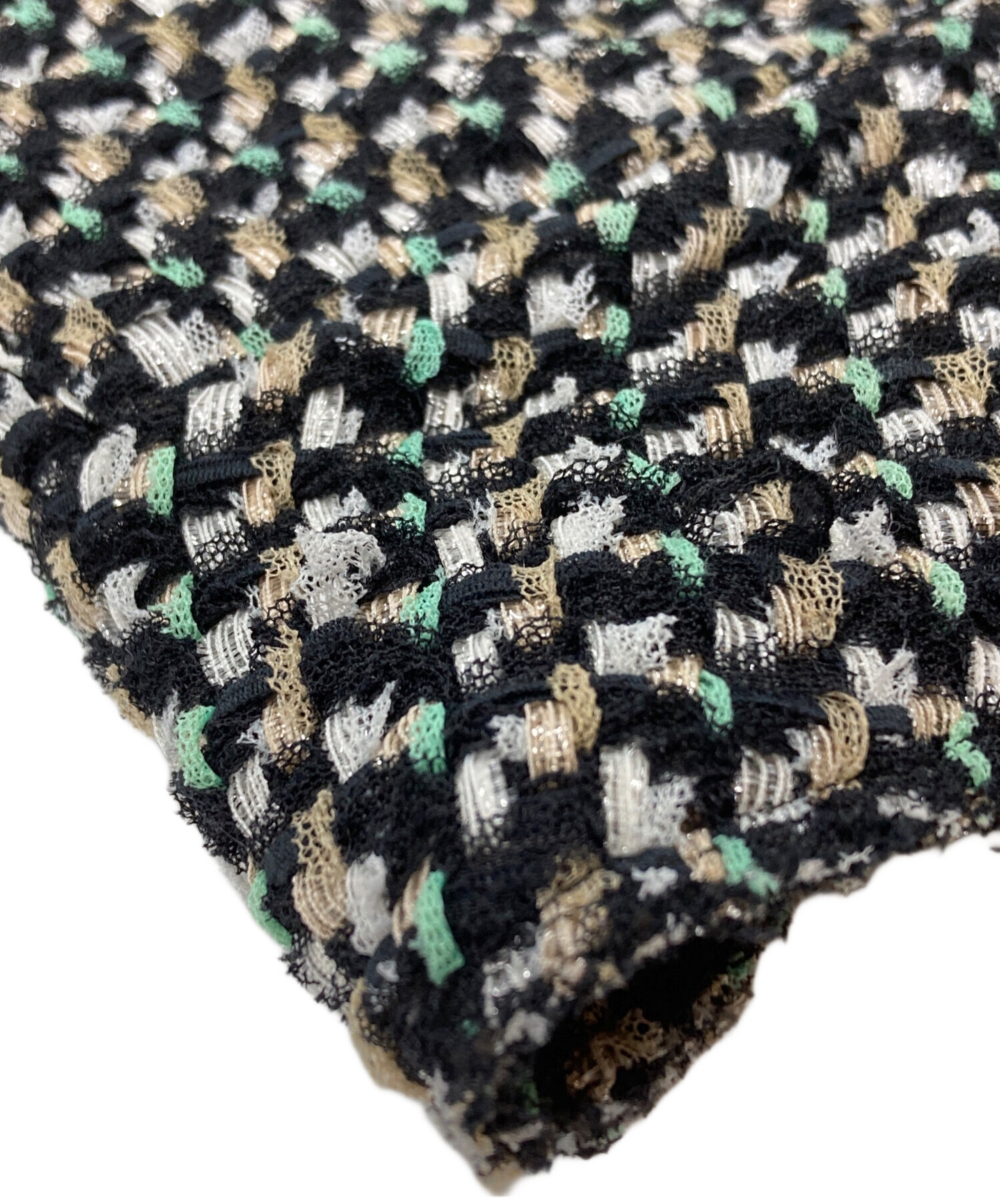 中古・古着通販】MARNI (マルニ) ツイードジャケット ブラック